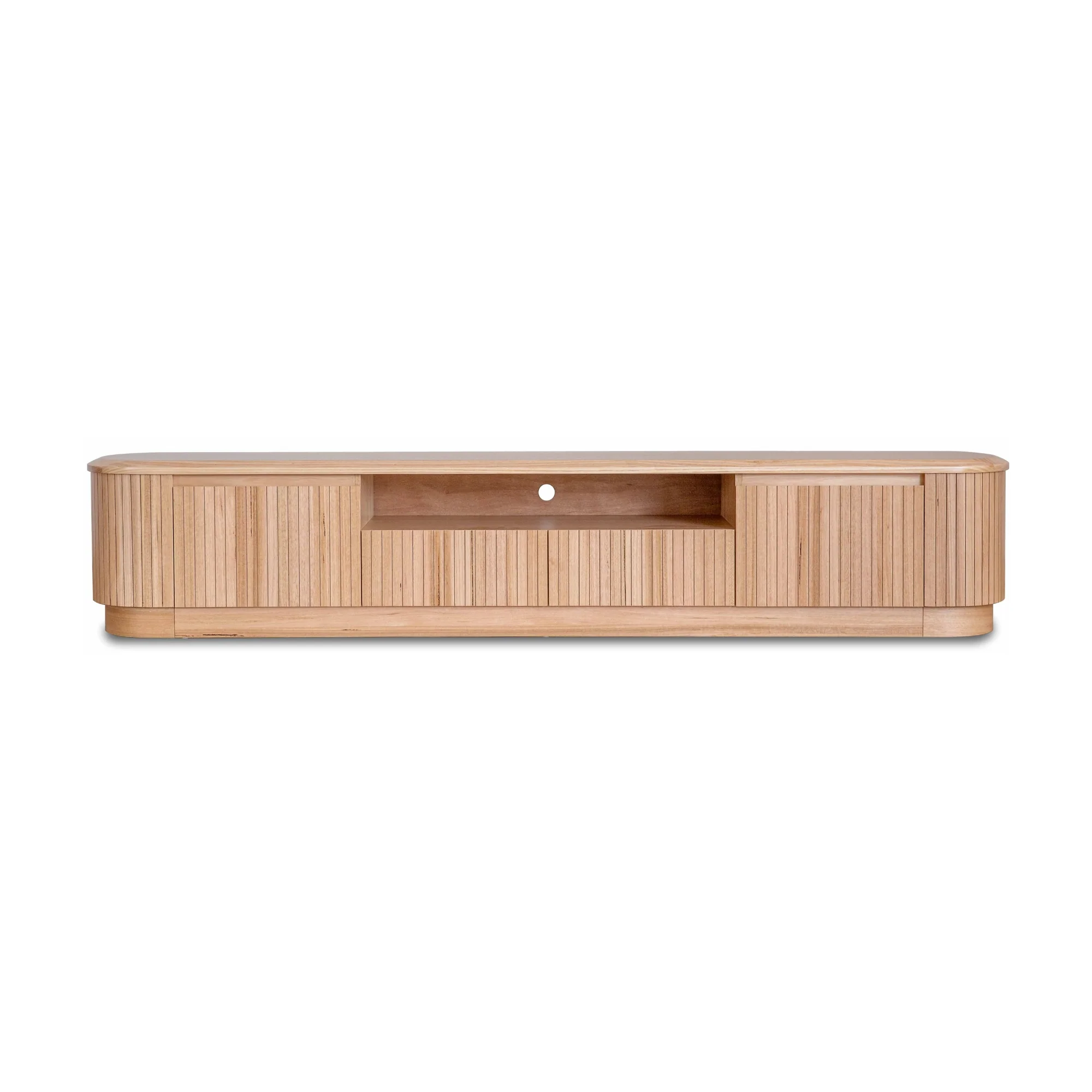 Arushi 240cm ETU Entertainment TV Unit Natural - Image 3