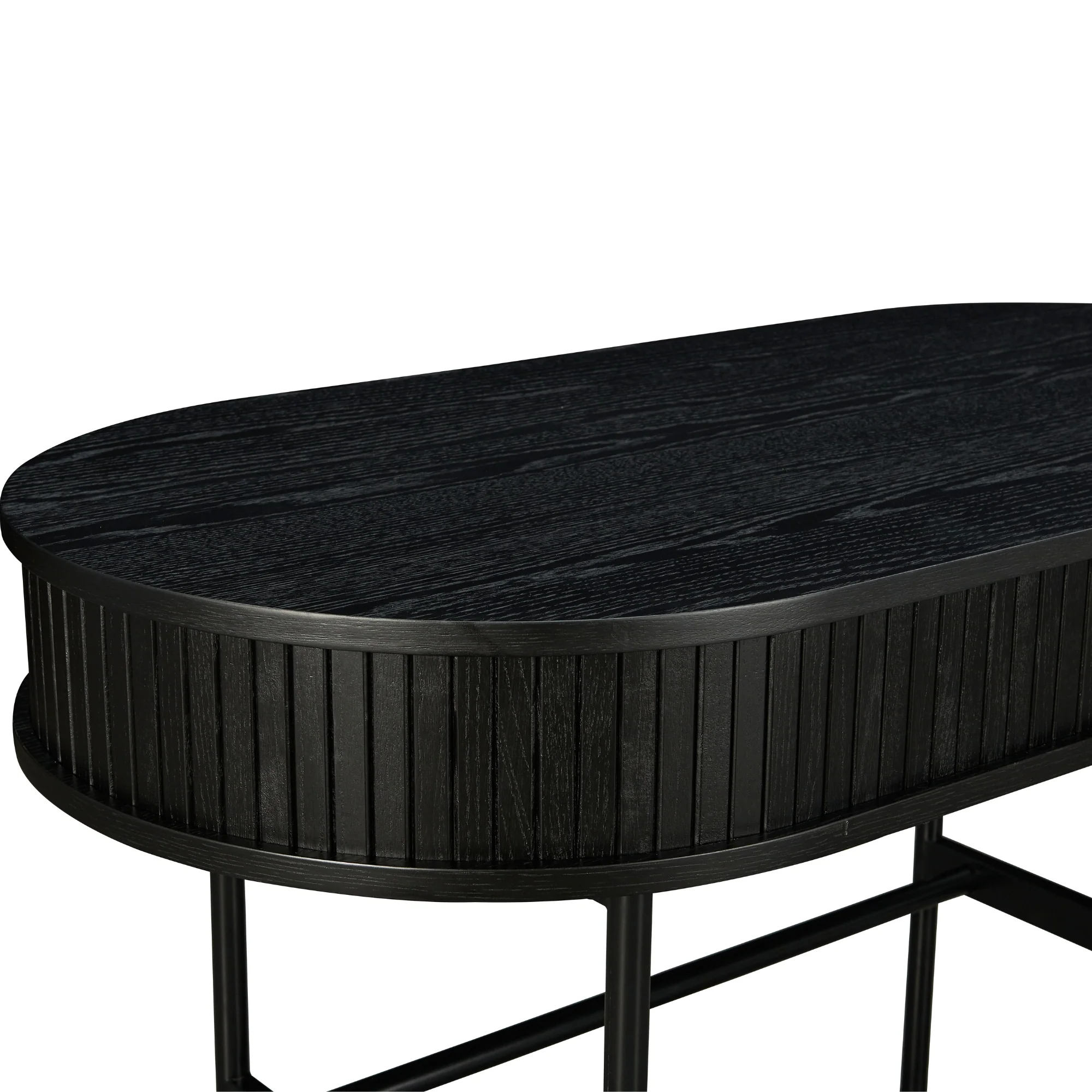 Alamein Dania 120cm Home Office Desk Black - Image 4
