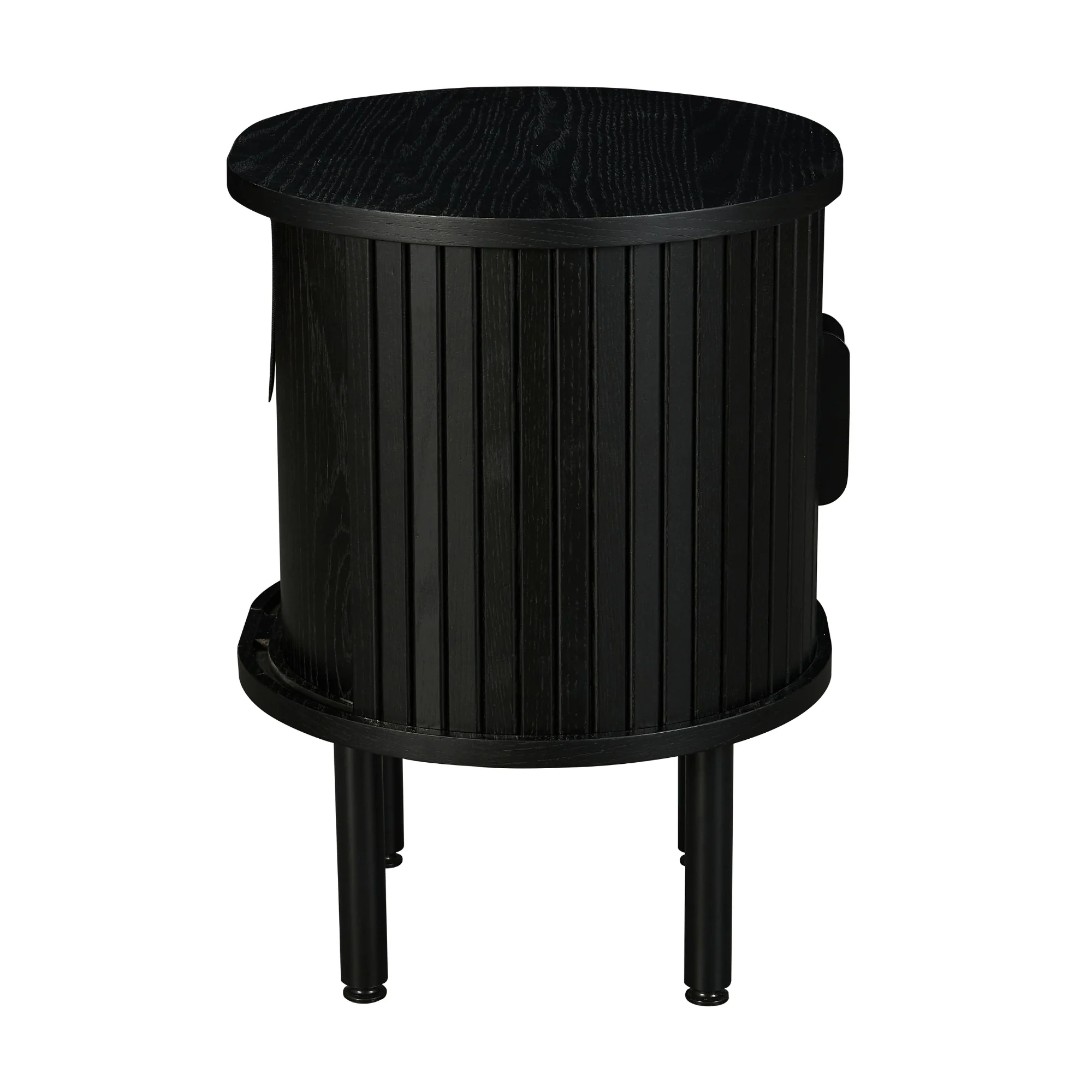 Alamein Dania 45cm Round Side Table Black - Image 3