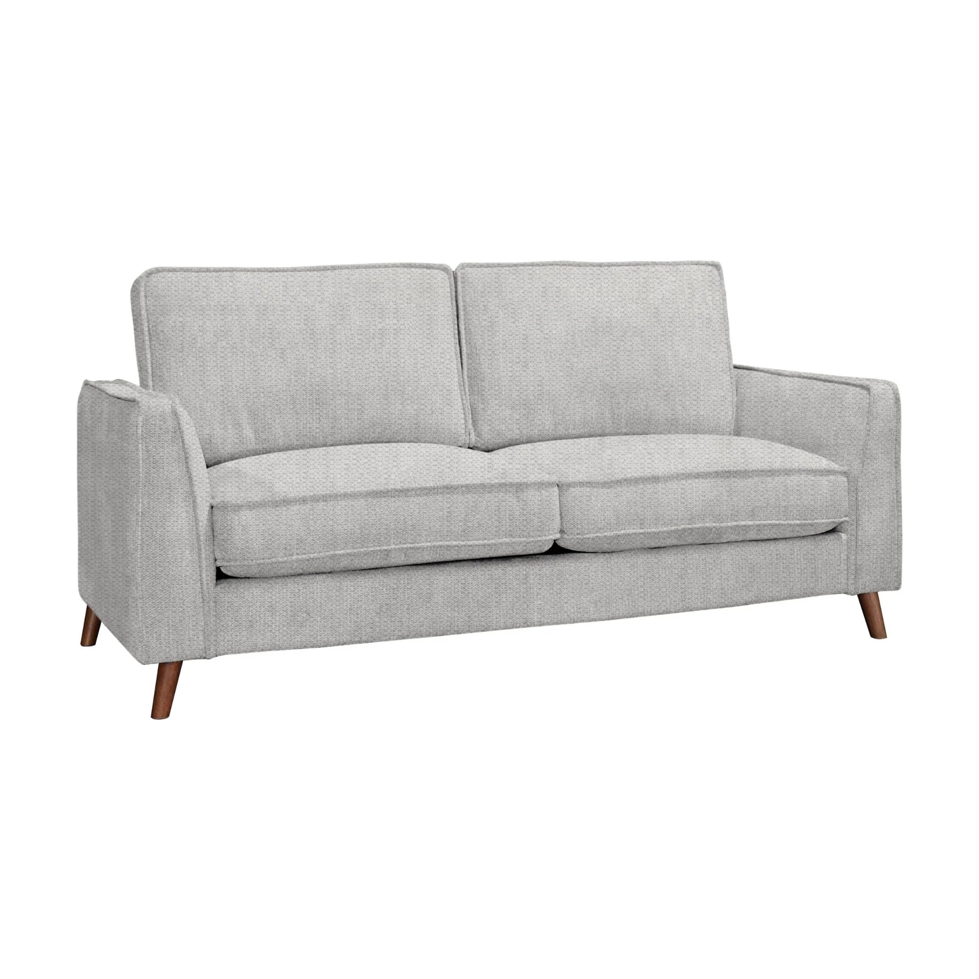 Alexa 3 + 2 Seater Set Fabric Sofa Glacier Light Grey - Image 3