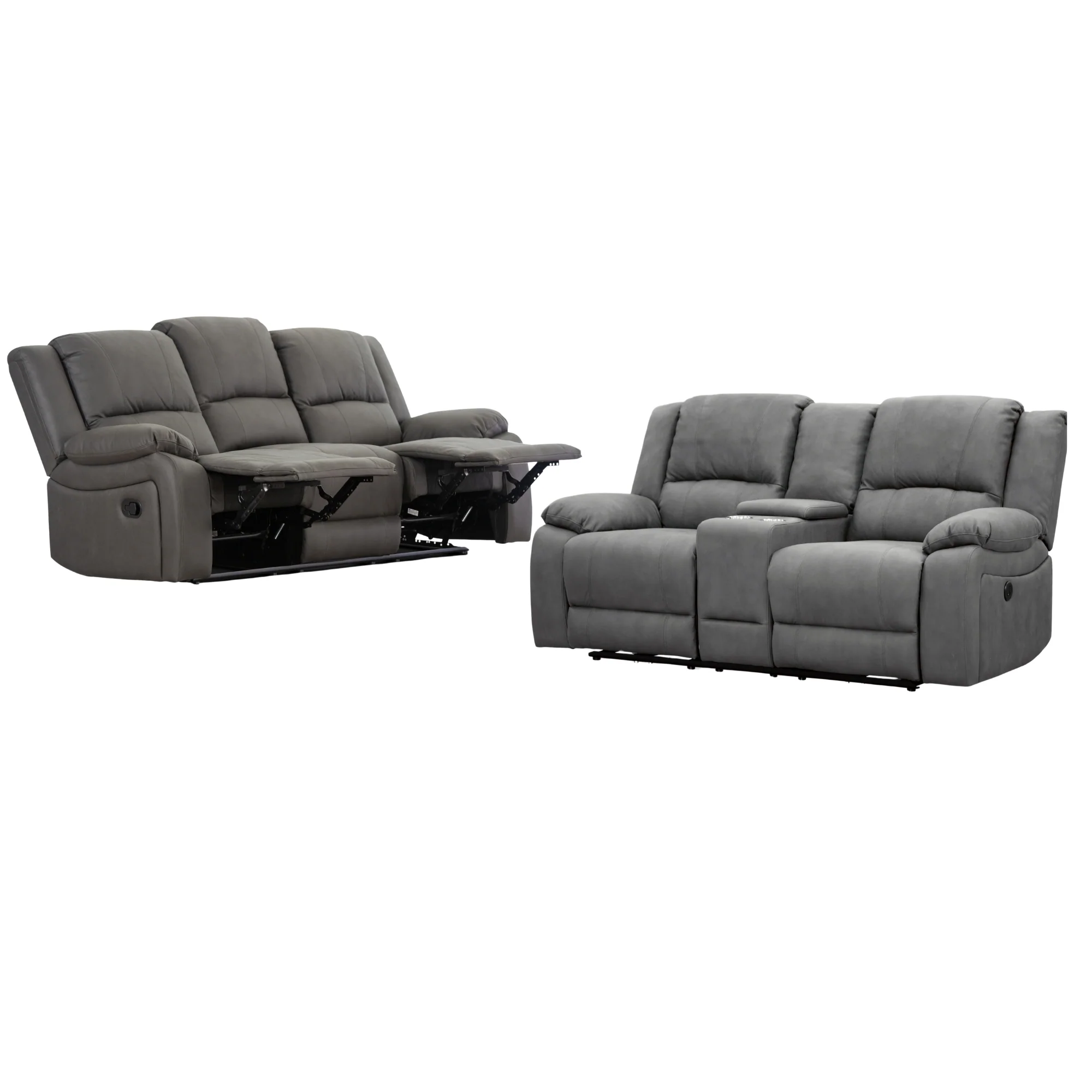 Anderson Fabric Electric Recliner Sofa Lounge Chair - Image 146