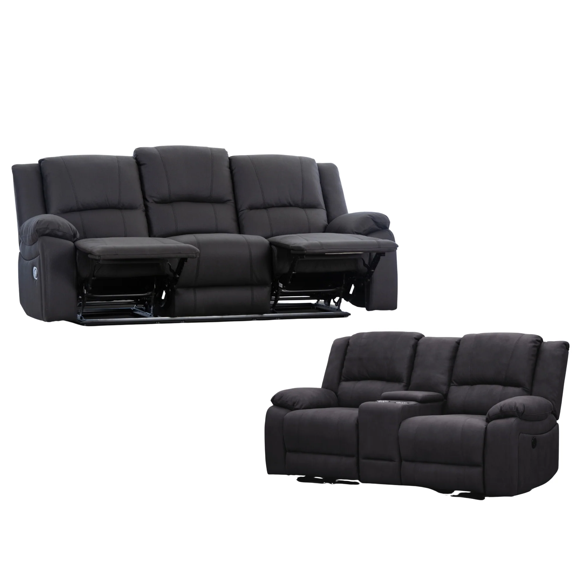 Anderson Fabric Electric Recliner Sofa Lounge Chair - Image 154