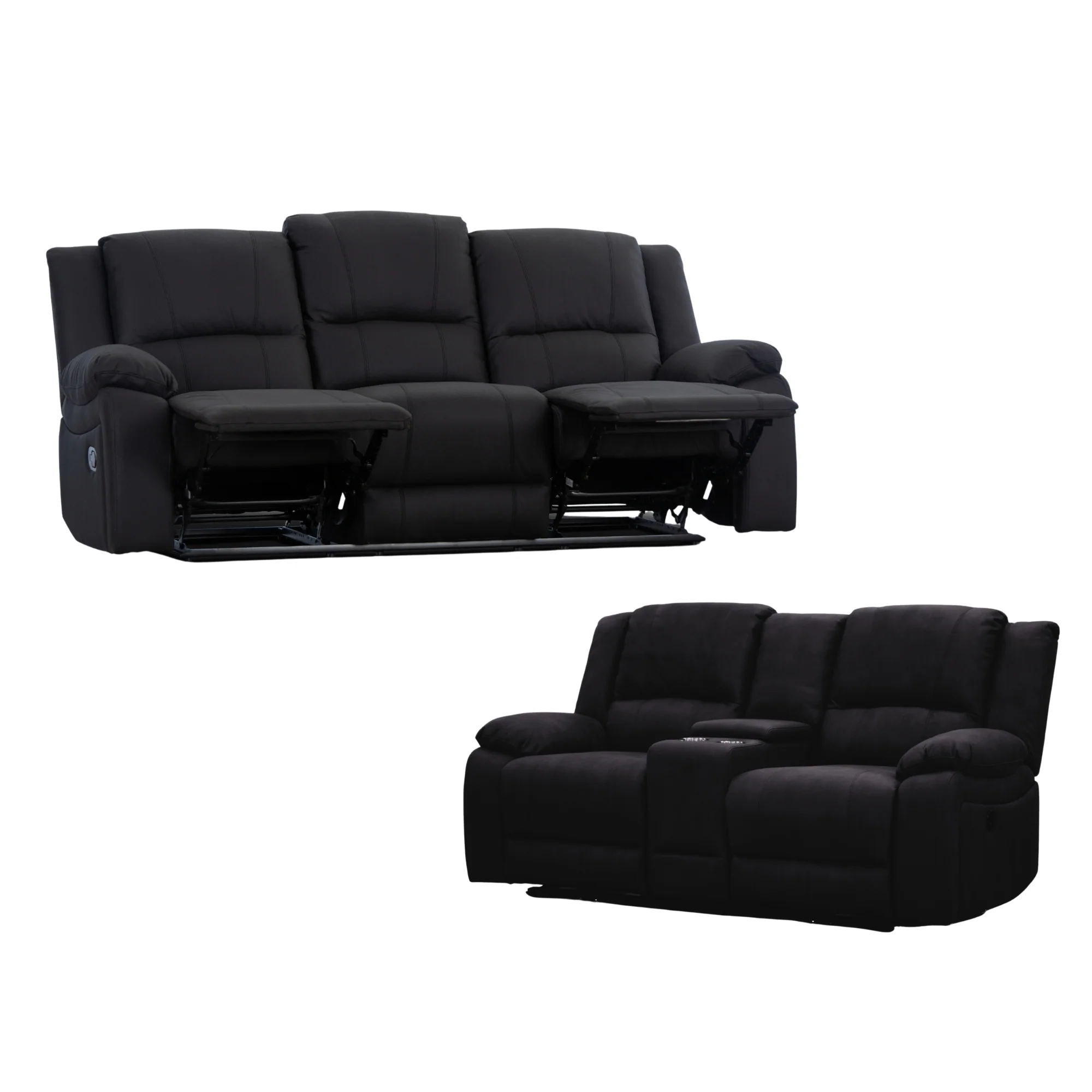 Anderson Fabric Electric Recliner Sofa Lounge Chair - Image 162