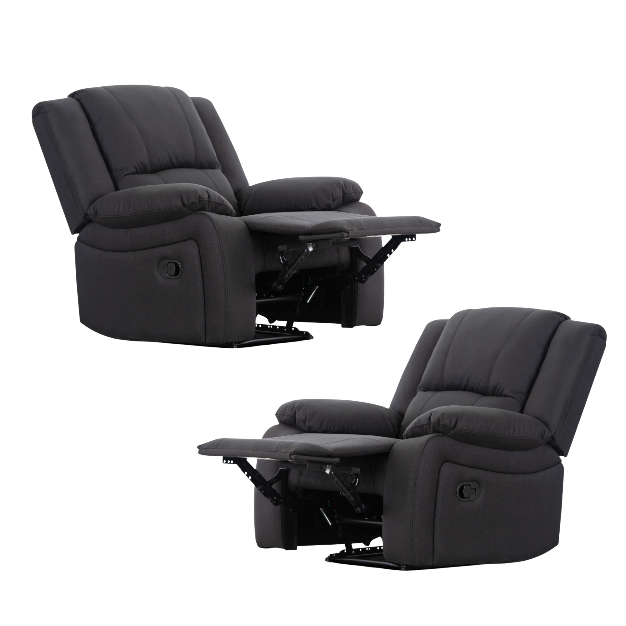 Anderson Fabric Electric Recliner Sofa Lounge Chair - Image 86