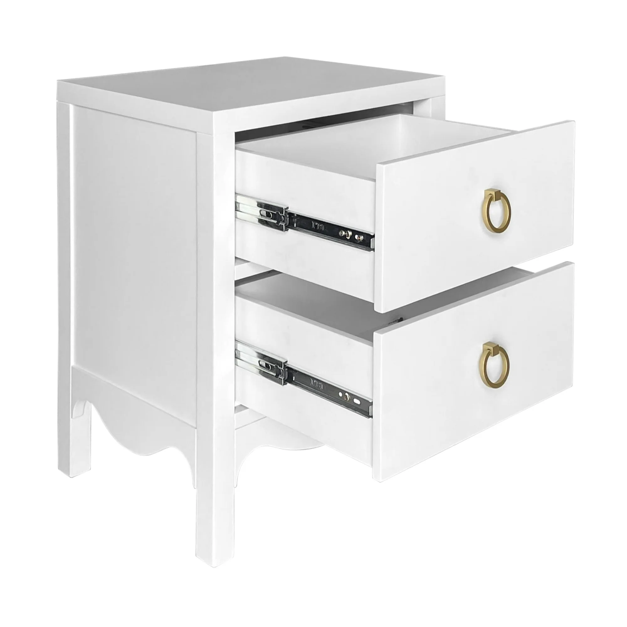 Andes Bedside Table White - Image 3