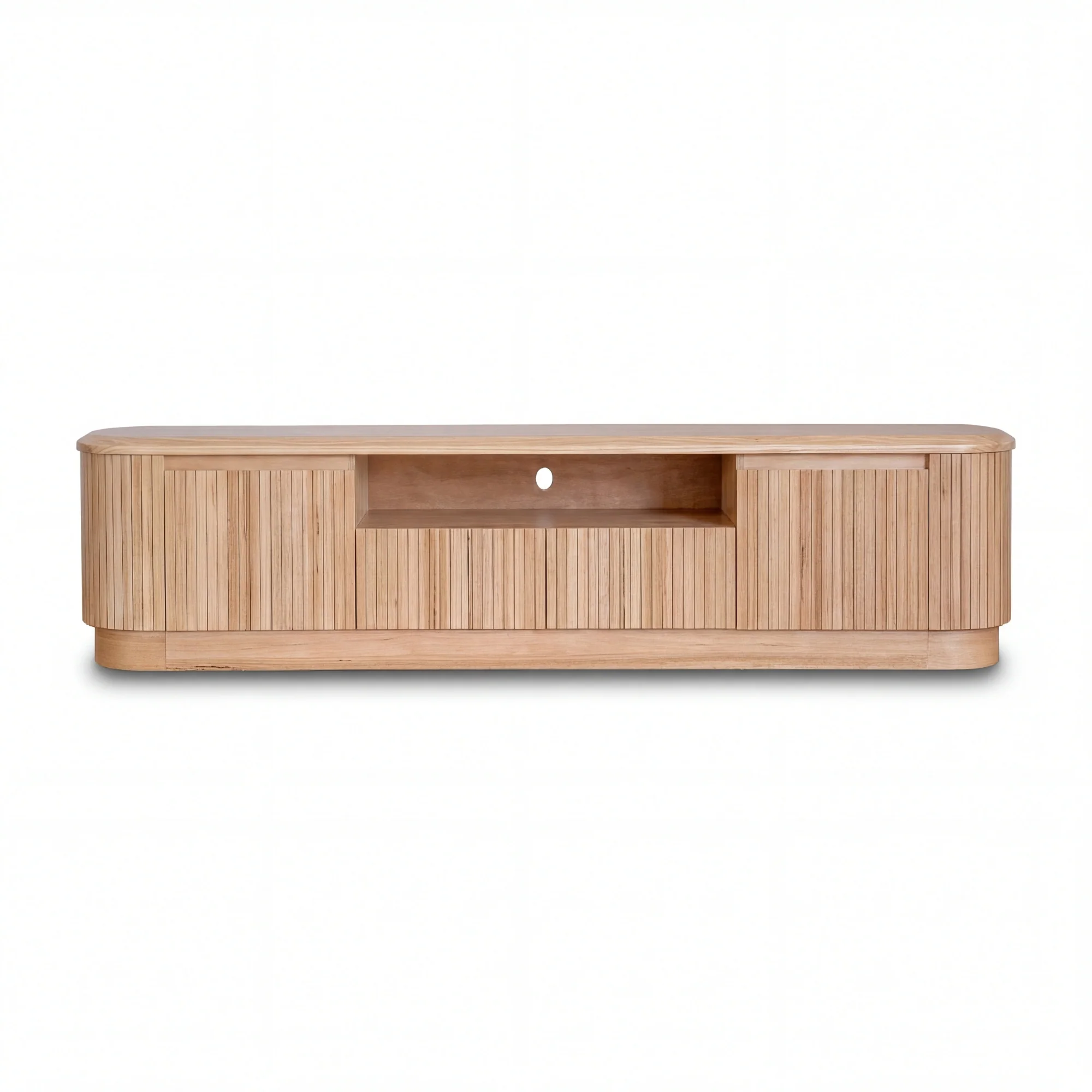 Arushi 180cm ETU Entertainment TV Unit Natural - Image 2
