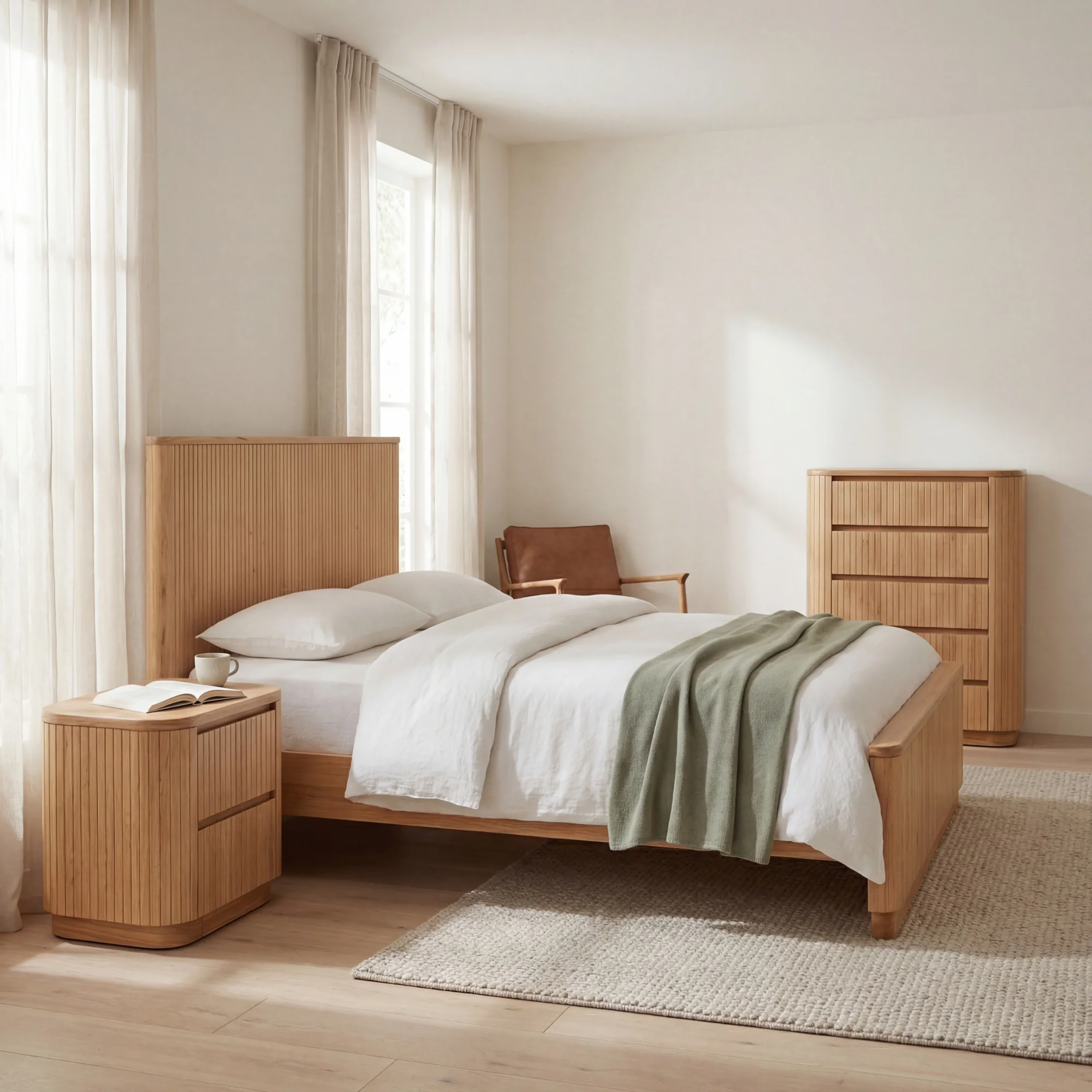 Arushi Bedside Table Natural - Image 5