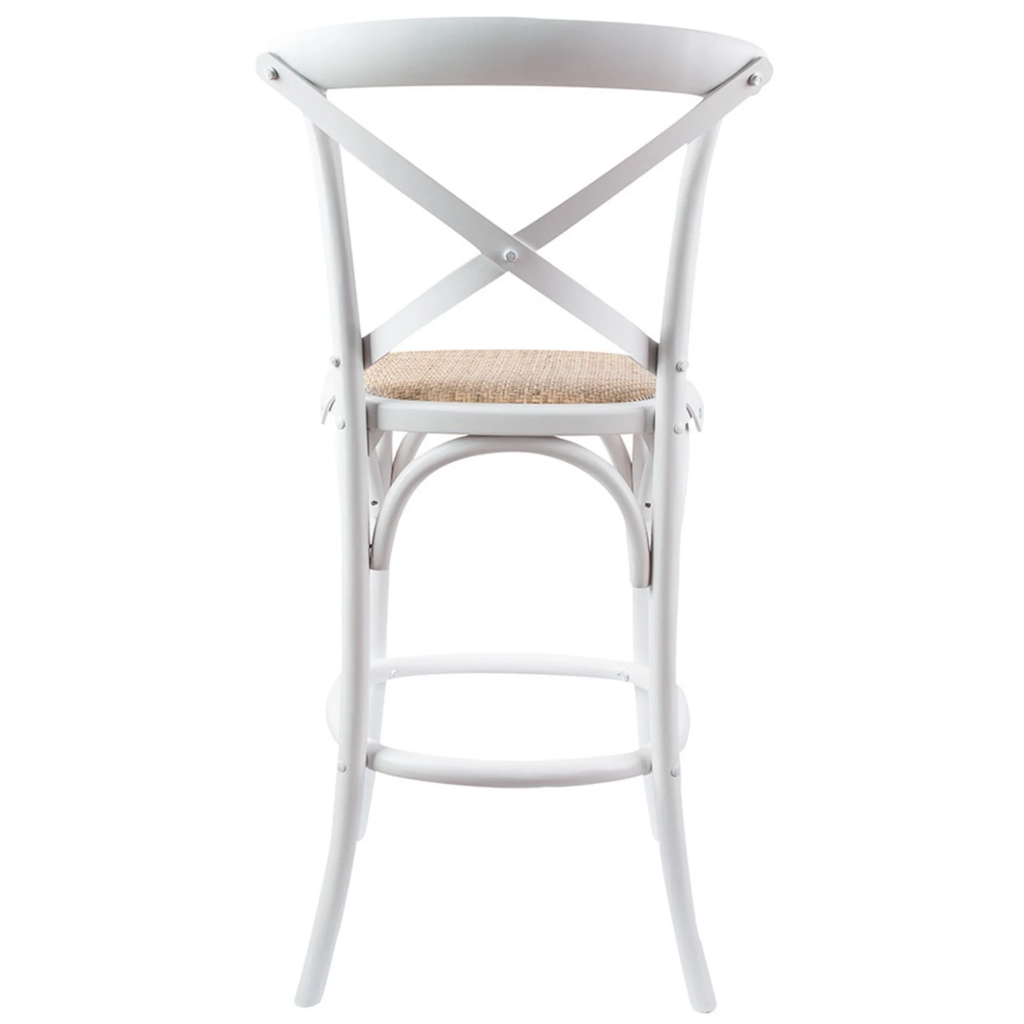 Aster Bar Stools Chair White - Image 3