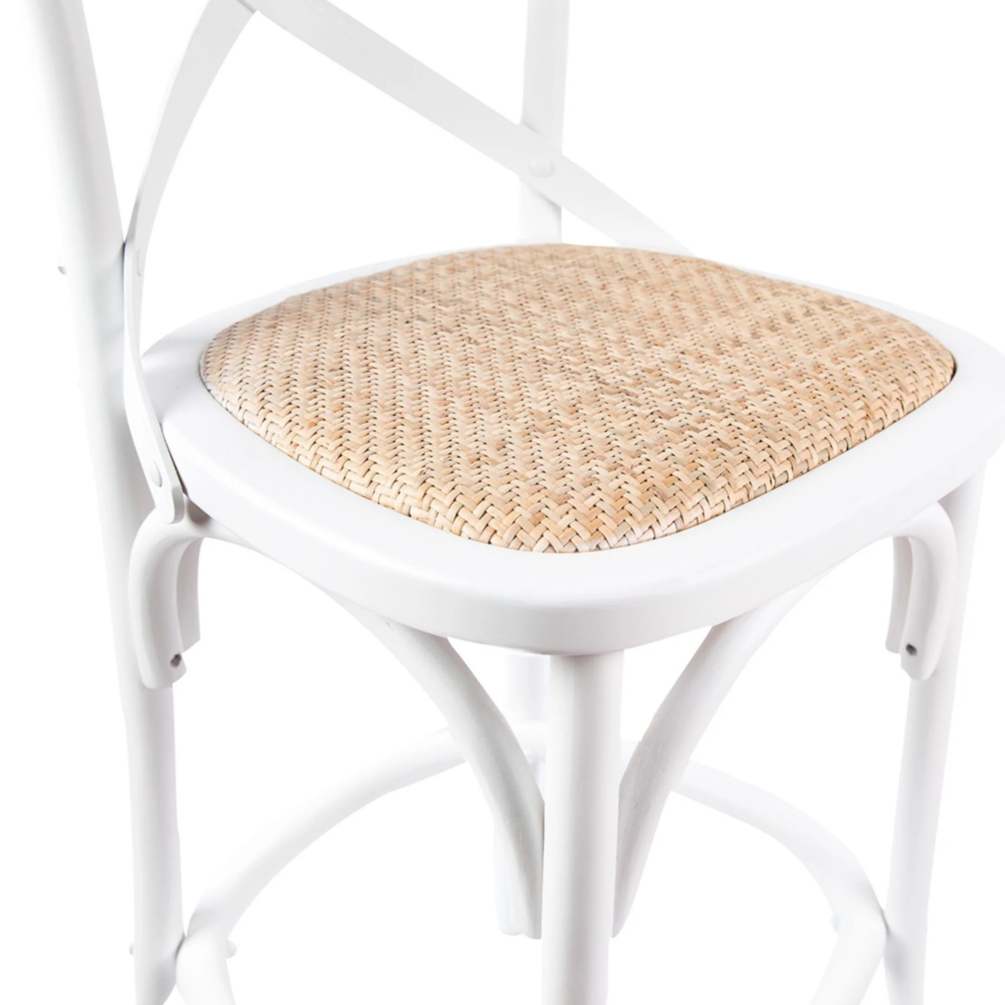 Aster Bar Stools Chair White - Image 4