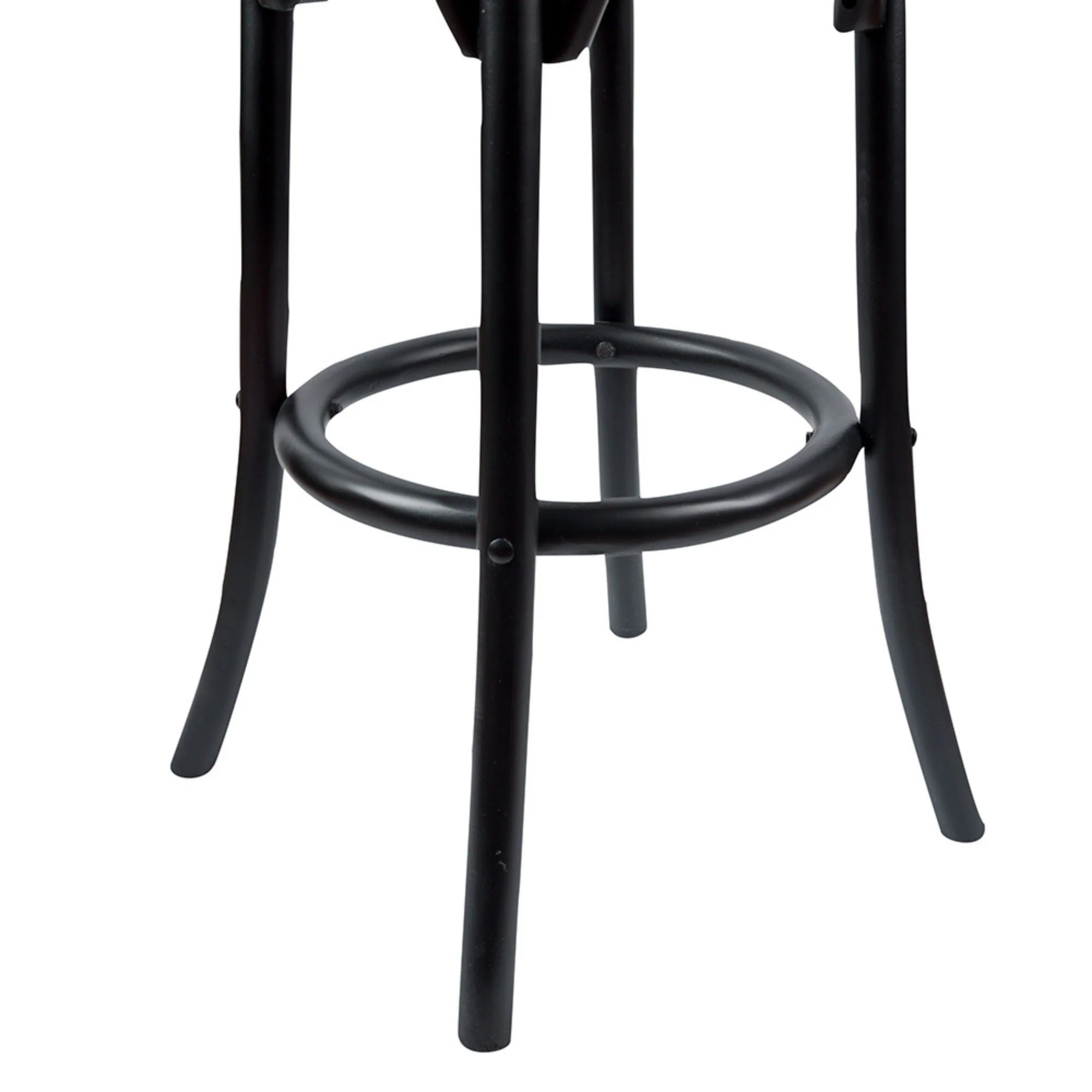 Aster Round Bar Stools Black - Image 4