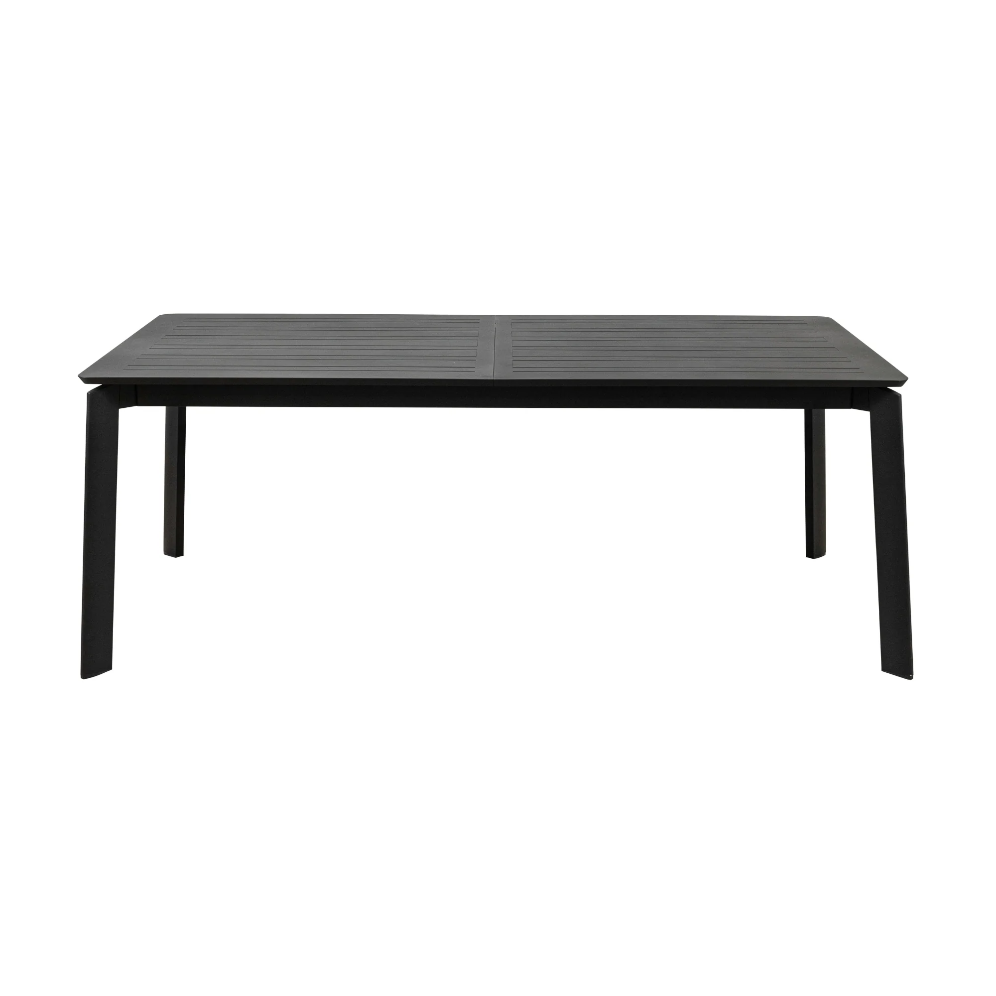 Ataman 200-300cm Extension Aluminium Outdoor Dining Table Dark Grey - Image 5