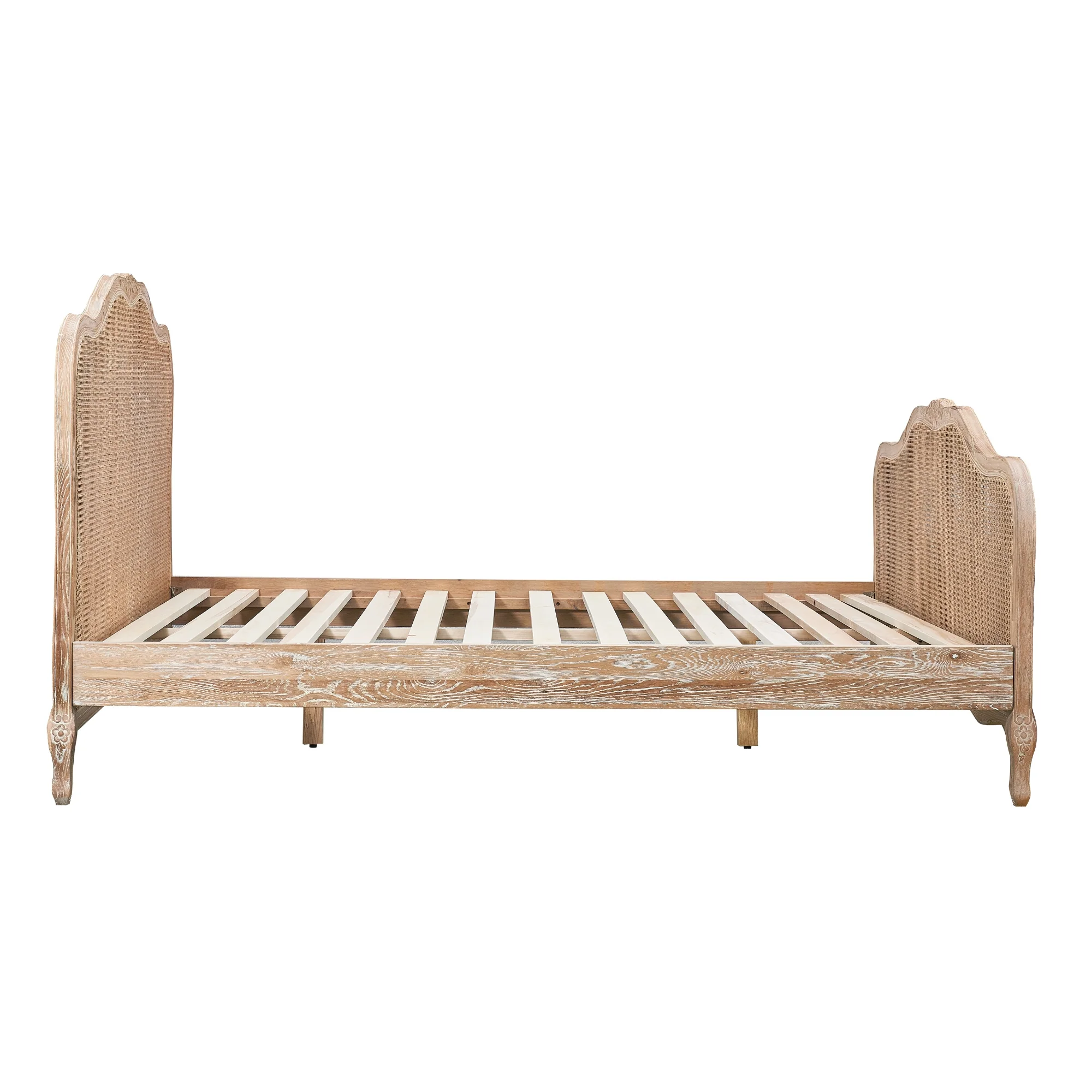 Bali Bed Frame Oak - Image 4