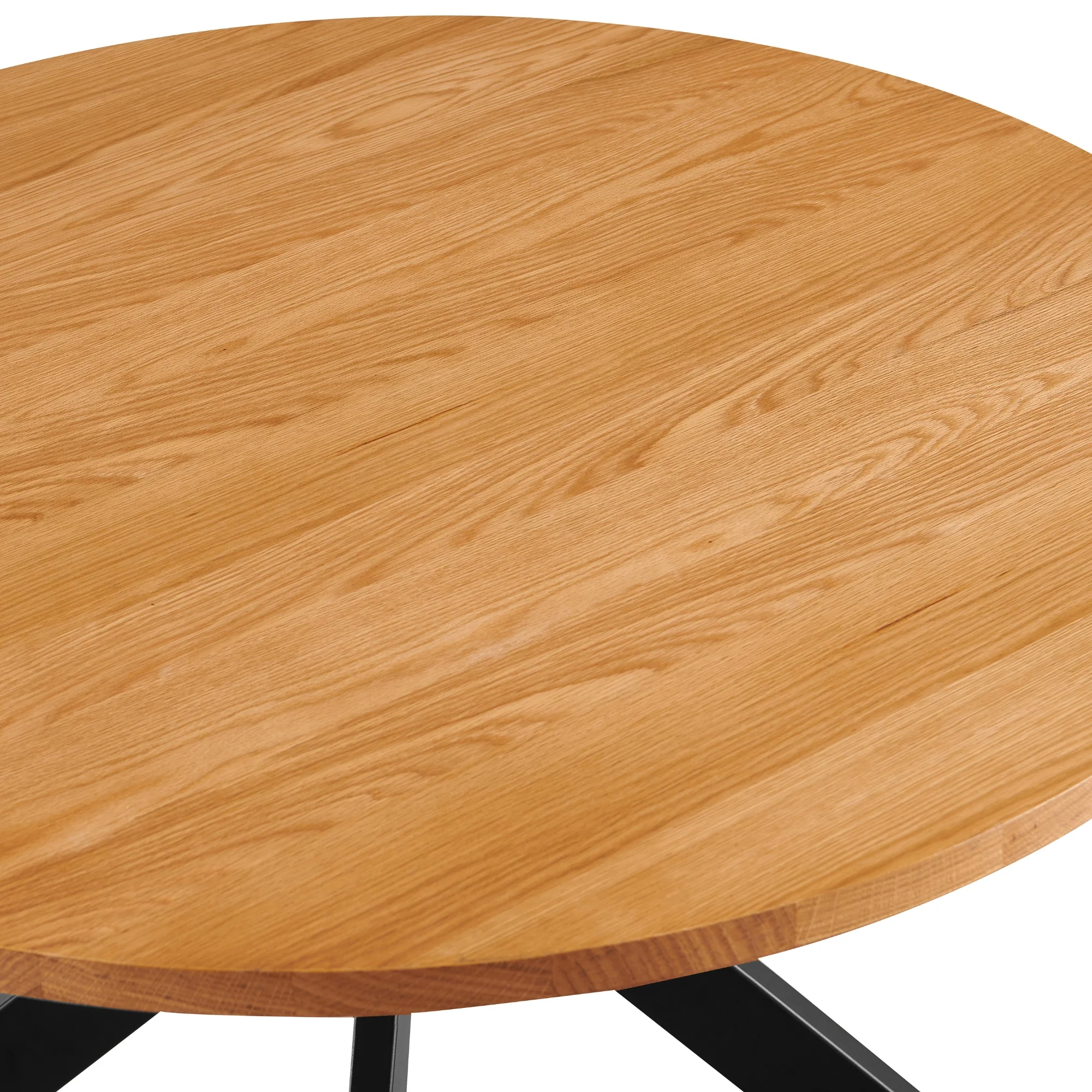 Barlo 120cm Round Dining Table Natural - Image 4