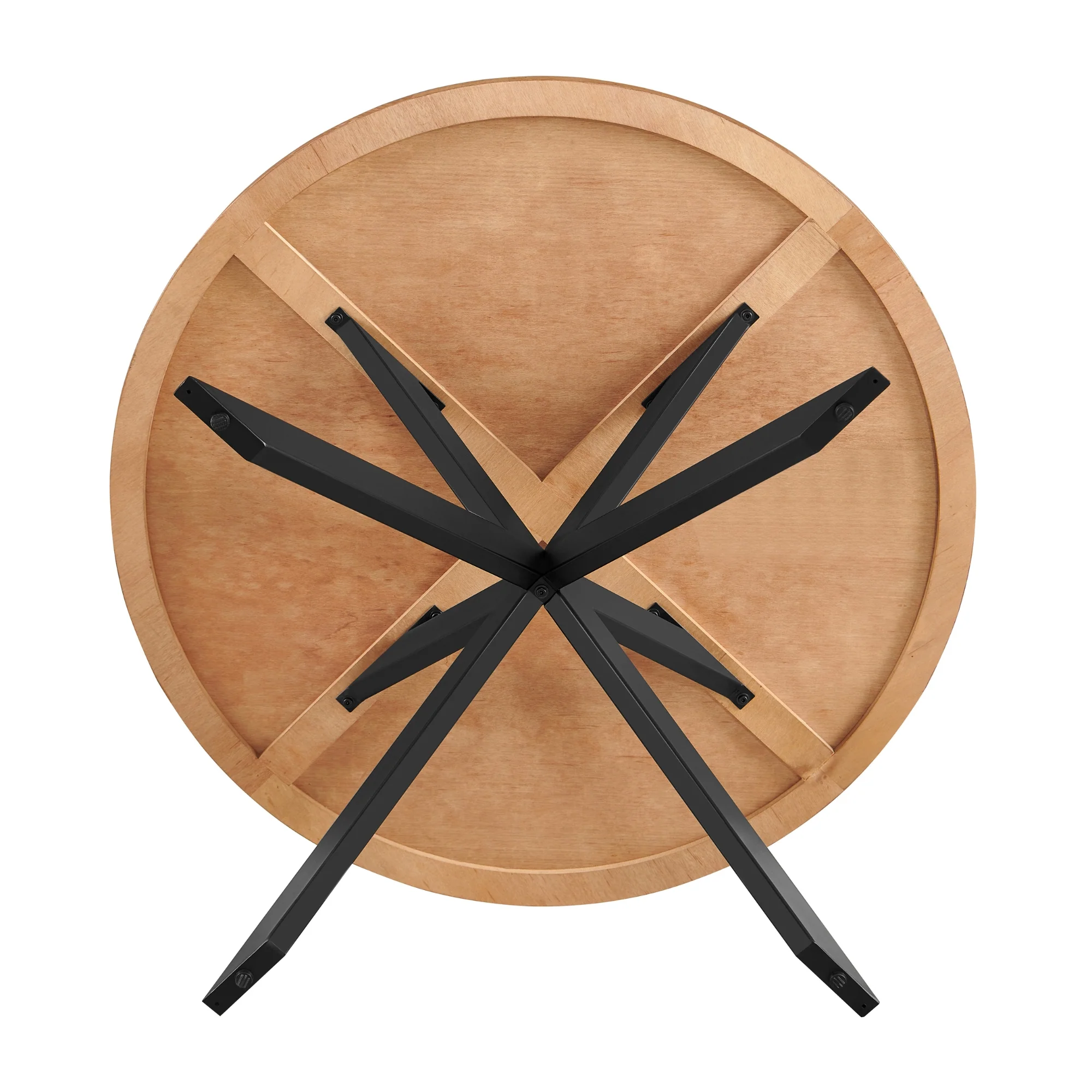 Barlo 120cm Round Dining Table Natural - Image 8