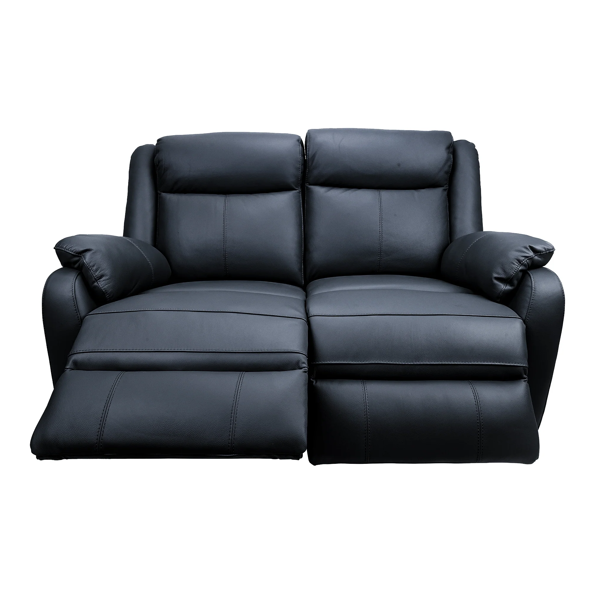 Bella 2 Seater Leather Electric Recliner Sofa Lounge - Image 3