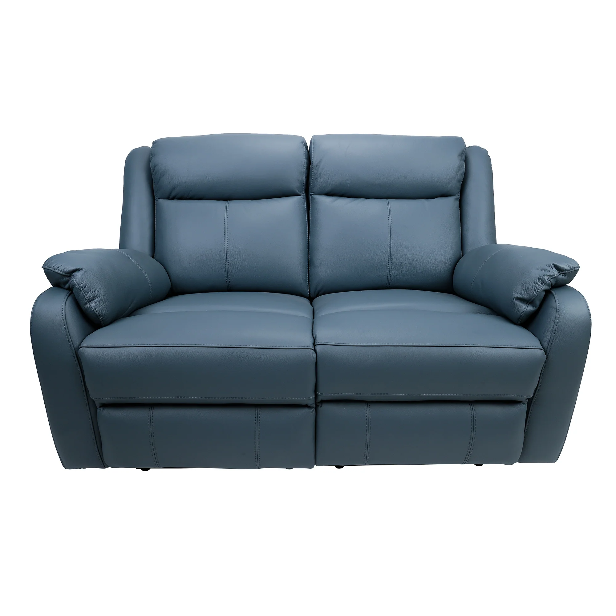 Bella 2 Seater Leather Electric Recliner Sofa Lounge - Image 5