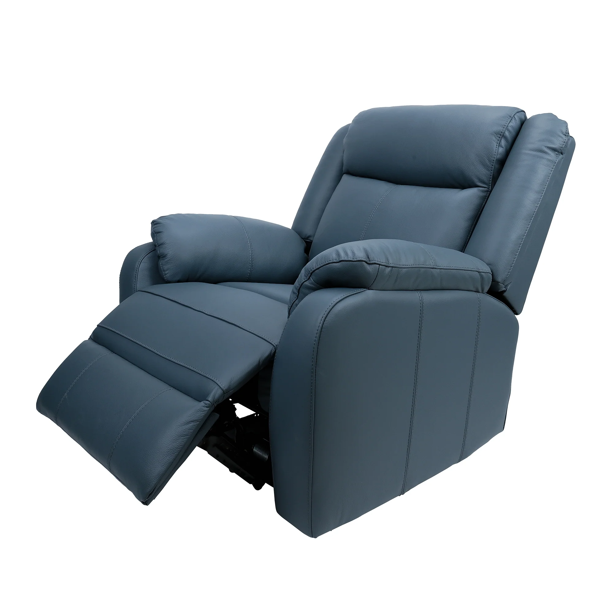 Bella Single Seater Leather Electric Recliner Sofa Lounge - Image 10