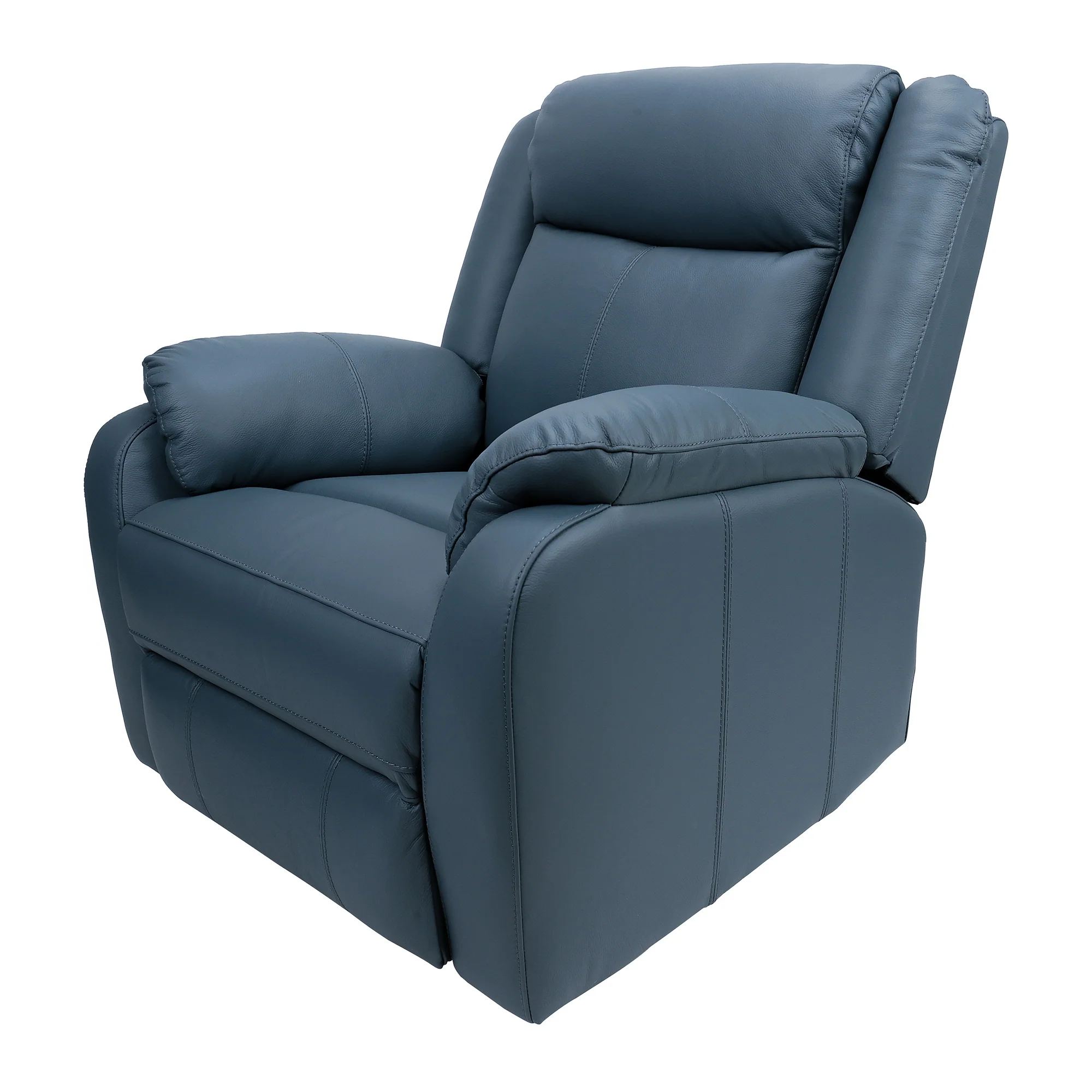 Bella Single Seater Leather Electric Recliner Sofa Lounge - Image 9