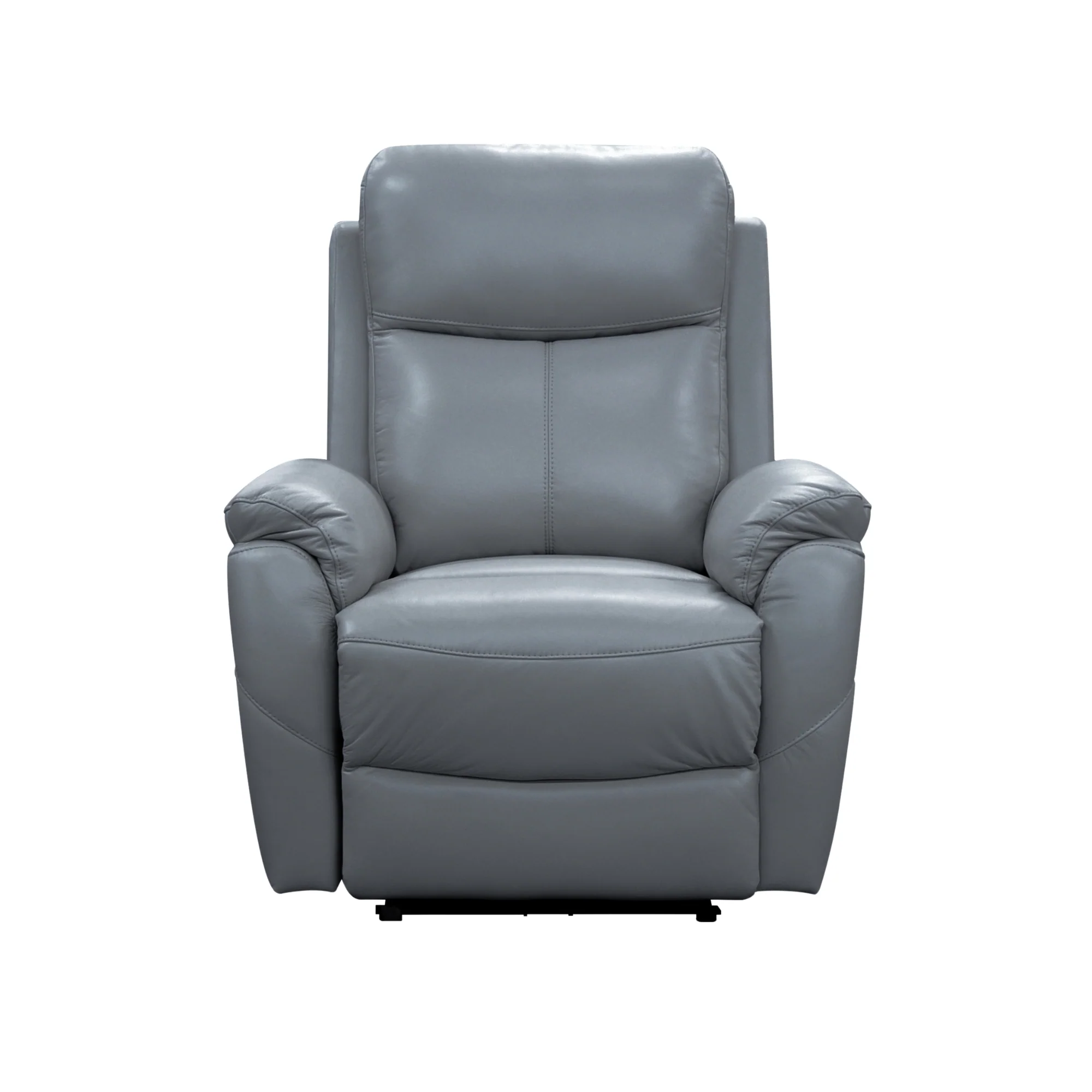 Berkeley 3+1+1 Electric Leather Recliner Sofa Set Gunmetal - Image 7