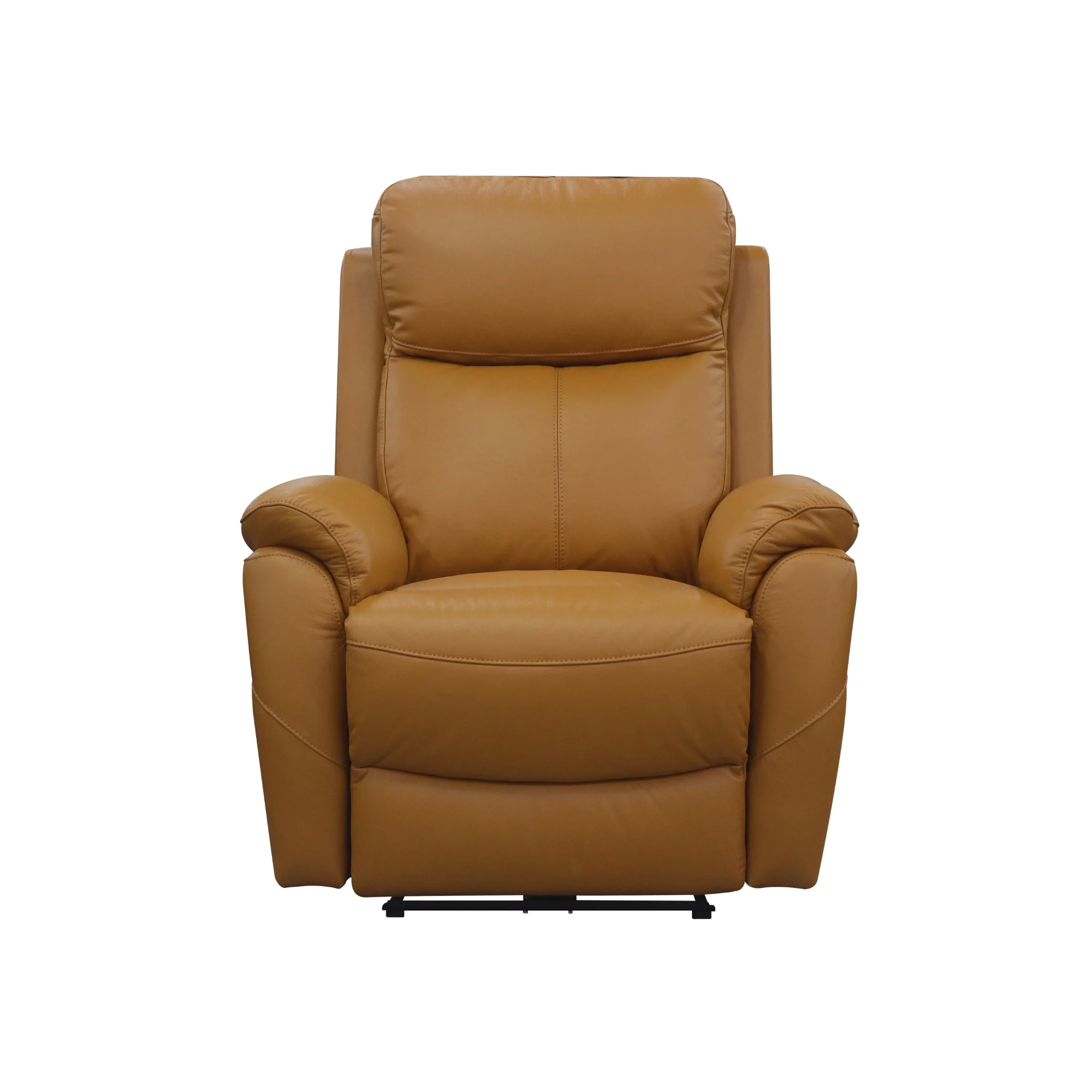 Berkeley 3+1+1 Electric Leather Recliner Sofa Set Tangerine - Image 4