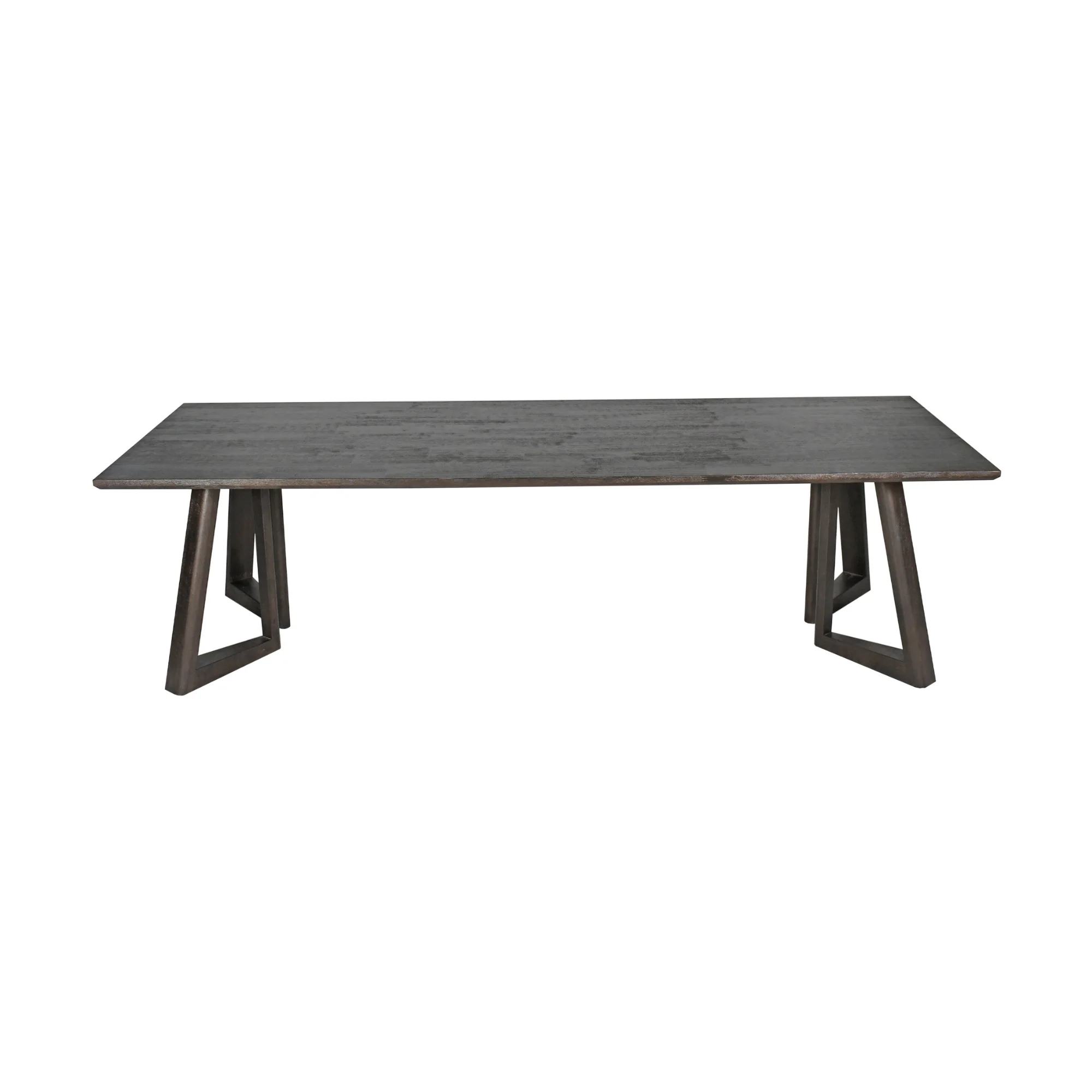 Besteneer 280cm Solid Timber Dining Table Chocolate - Image 2