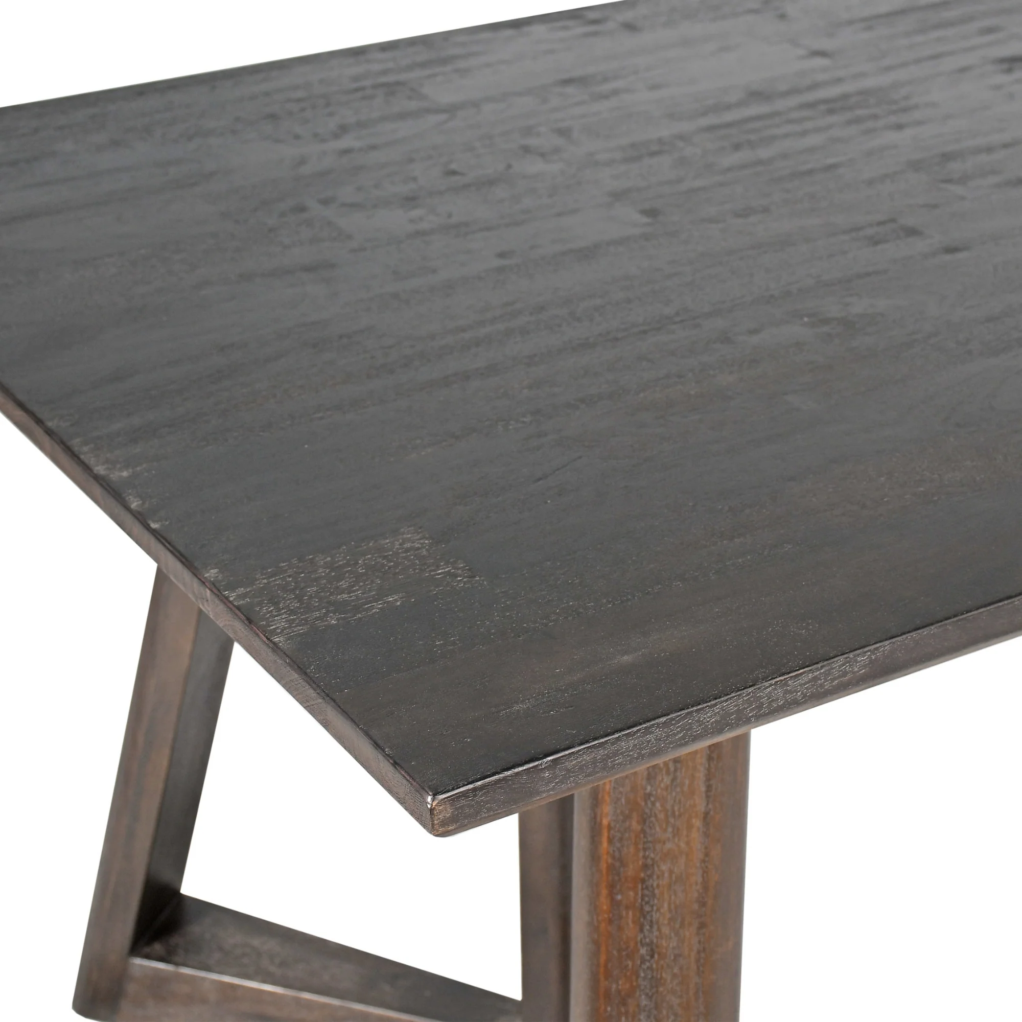 Besteneer 280cm Solid Timber Dining Table Chocolate - Image 4