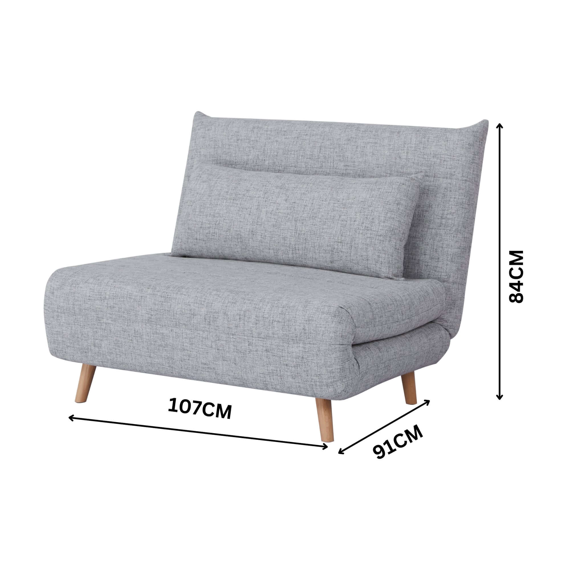 Bishop Single Sofa Bed - Image 12
