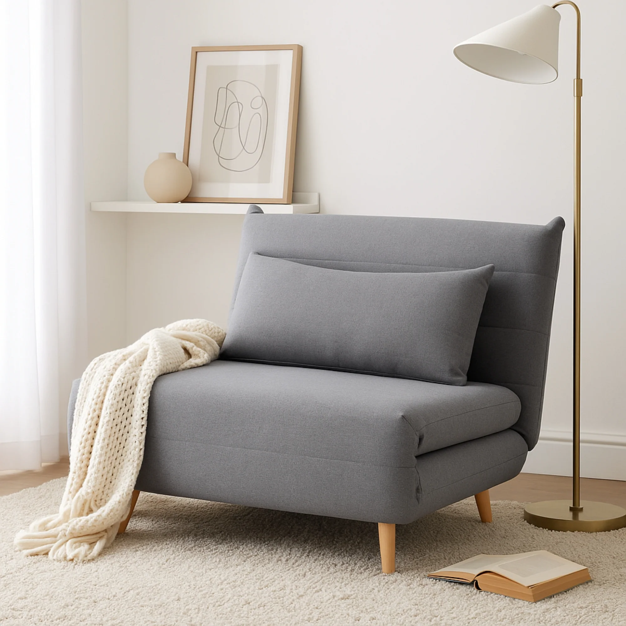 Bishop Single Sofa Bed - Image 17
