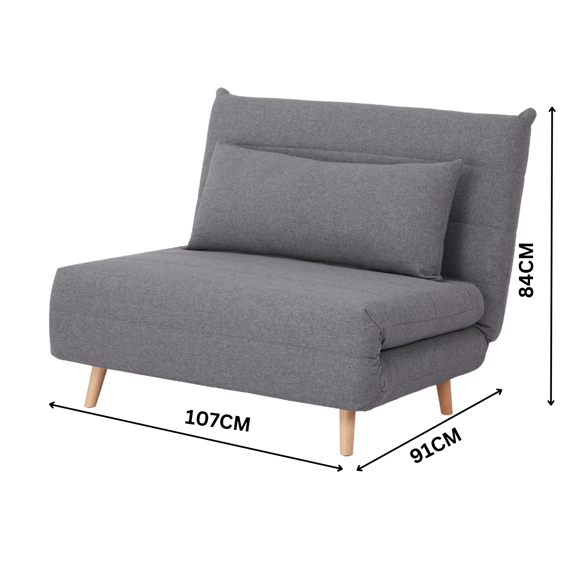 Bishop Single Sofa Bed - Image 19