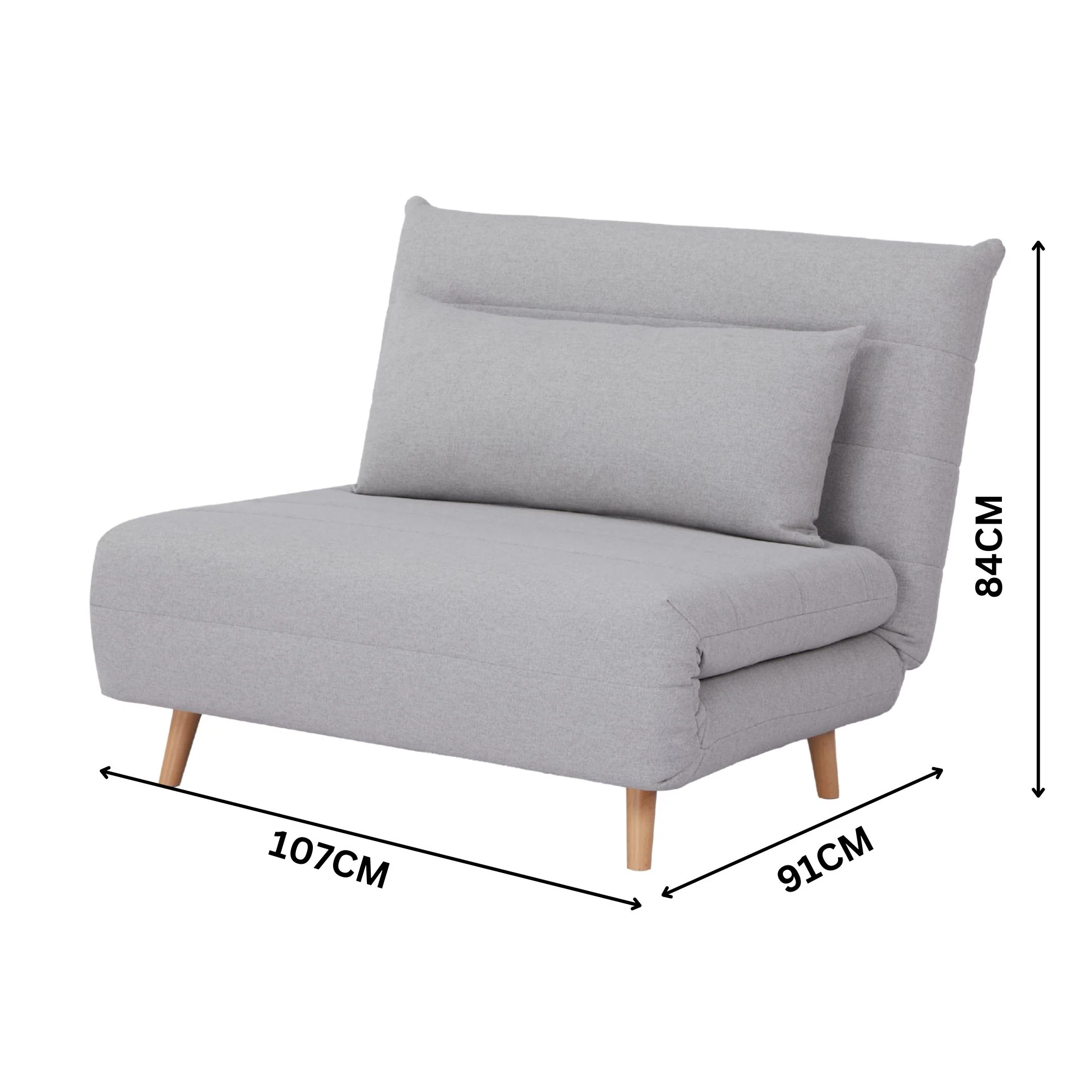 Bishop Single Sofa Bed - Image 27