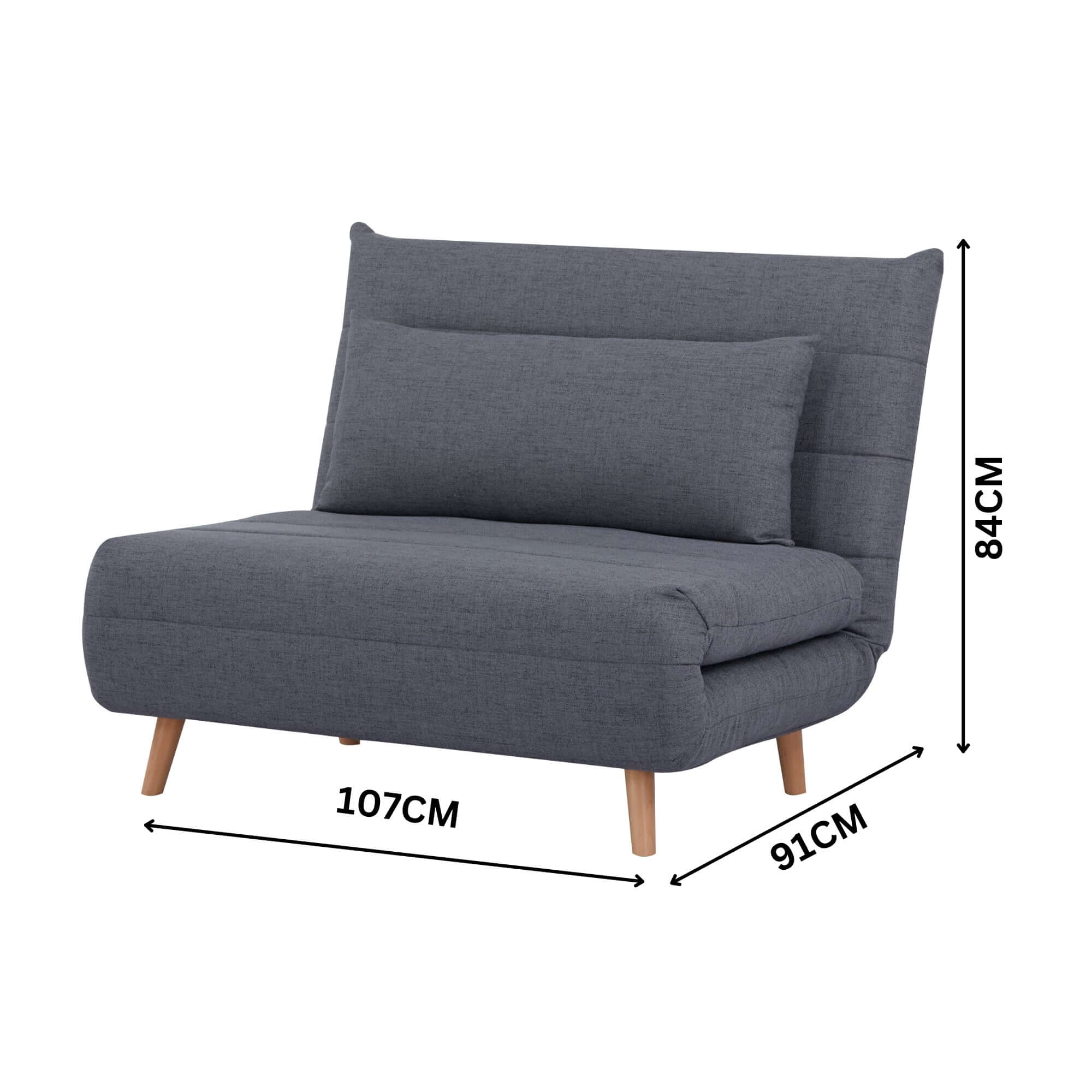 Bishop Single Sofa Bed - Image 4