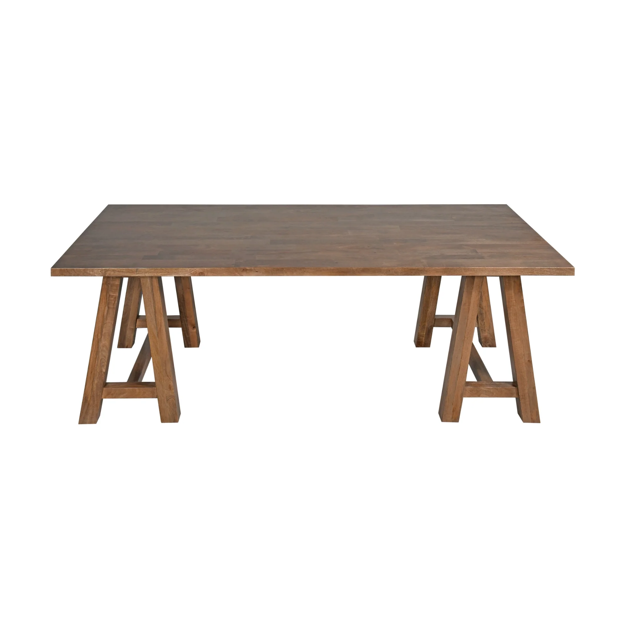 Bowral 220cm Solid Timber Dining Table French Grey - Image 2