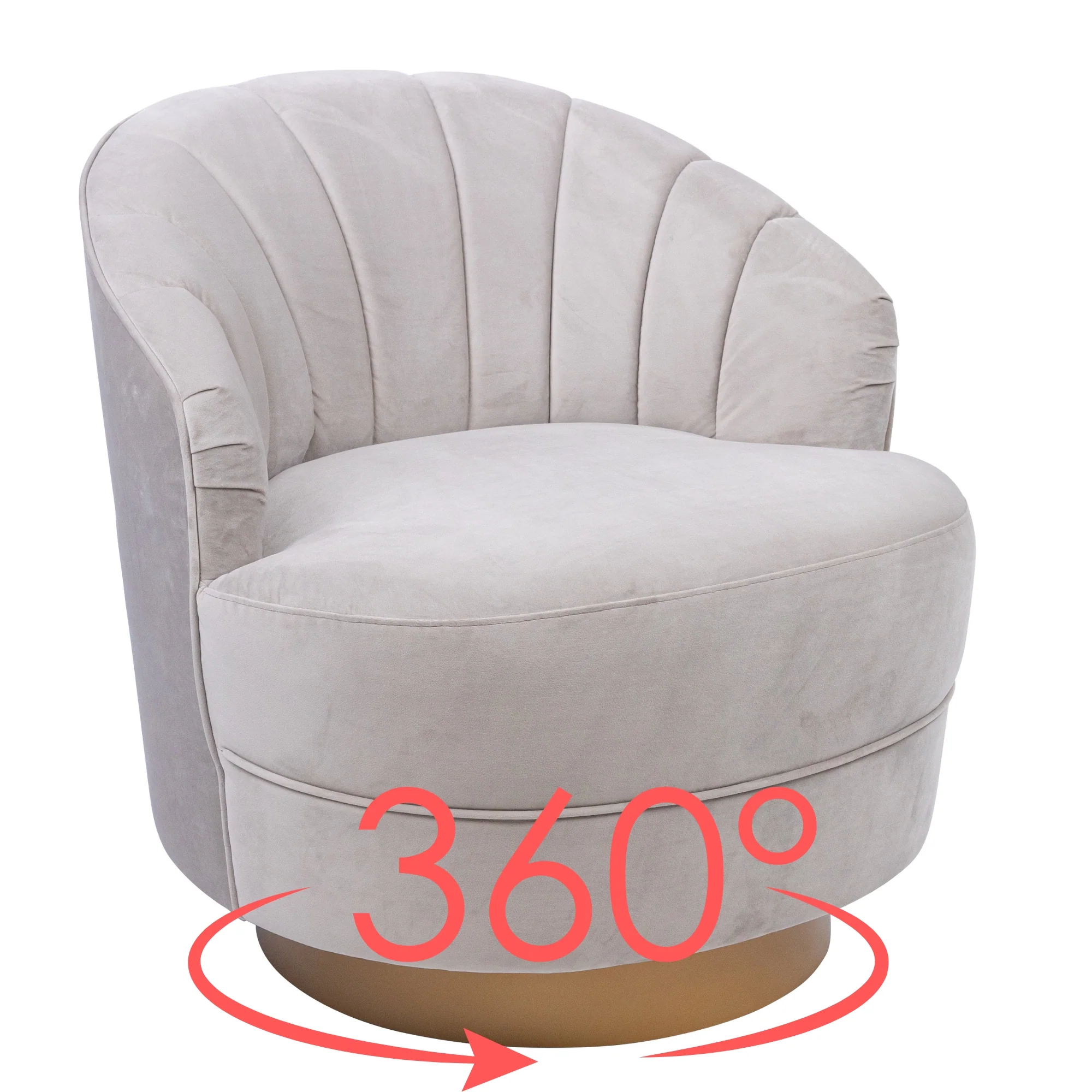 Bronte Swivel Accent Chair - Image 3