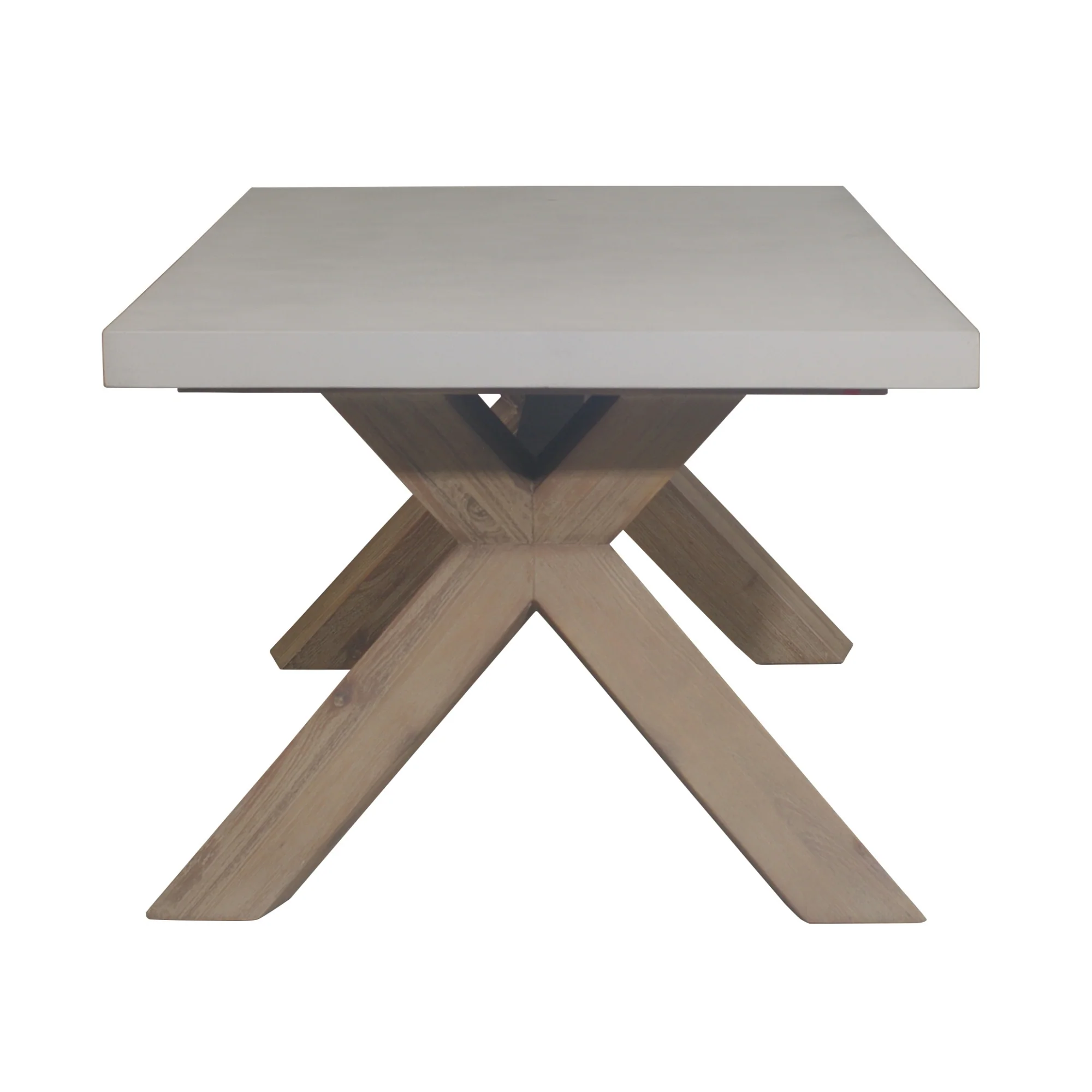 Byron Outdoor PolyCement Top Coffee Table - Image 8
