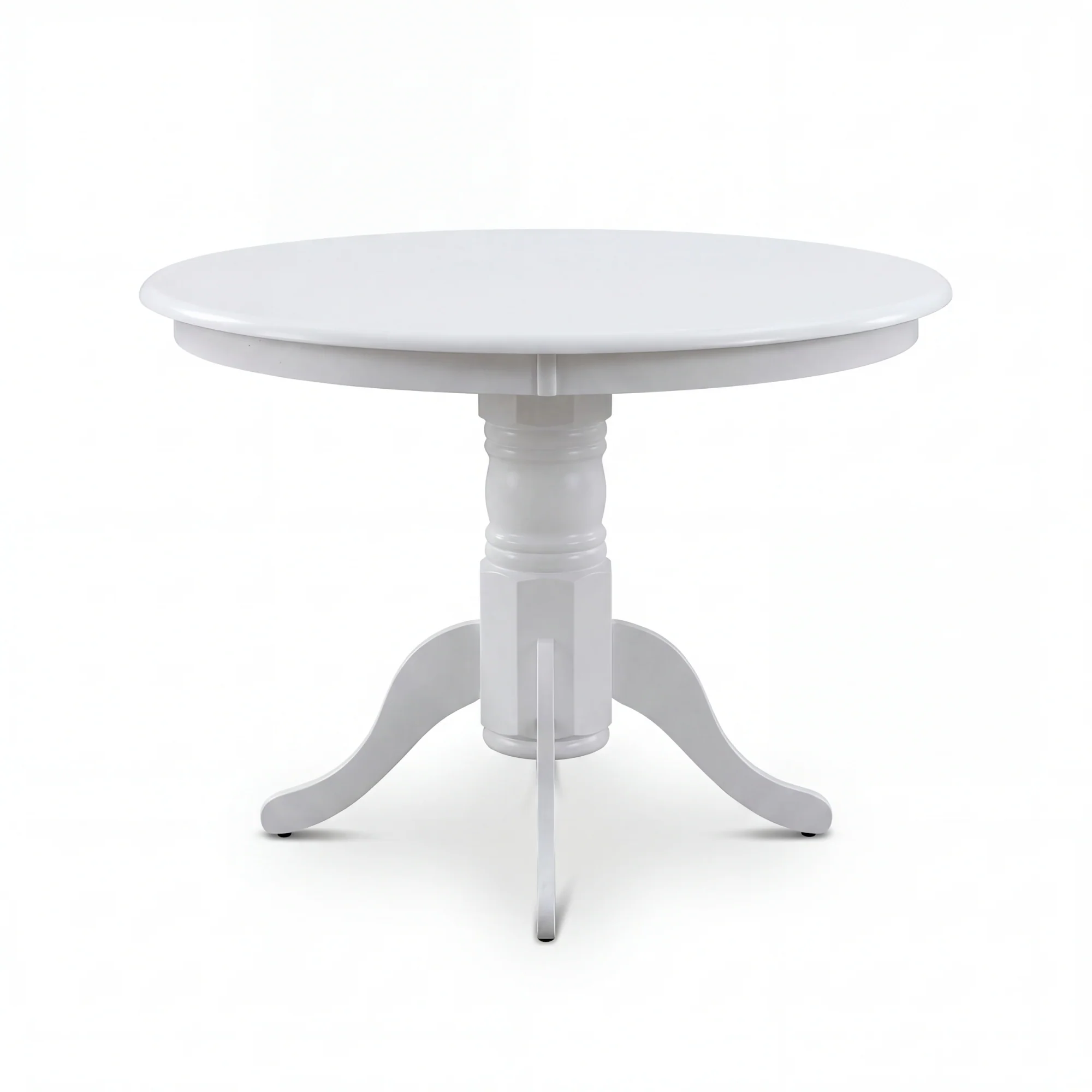 Cairns 106cm Round Hampton Dining Table White - Image 2