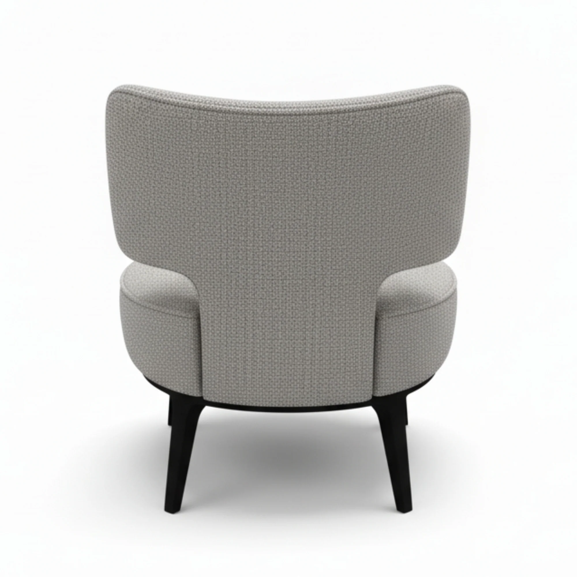Calla Occasional Accent Corner Chair Grey - Image 4