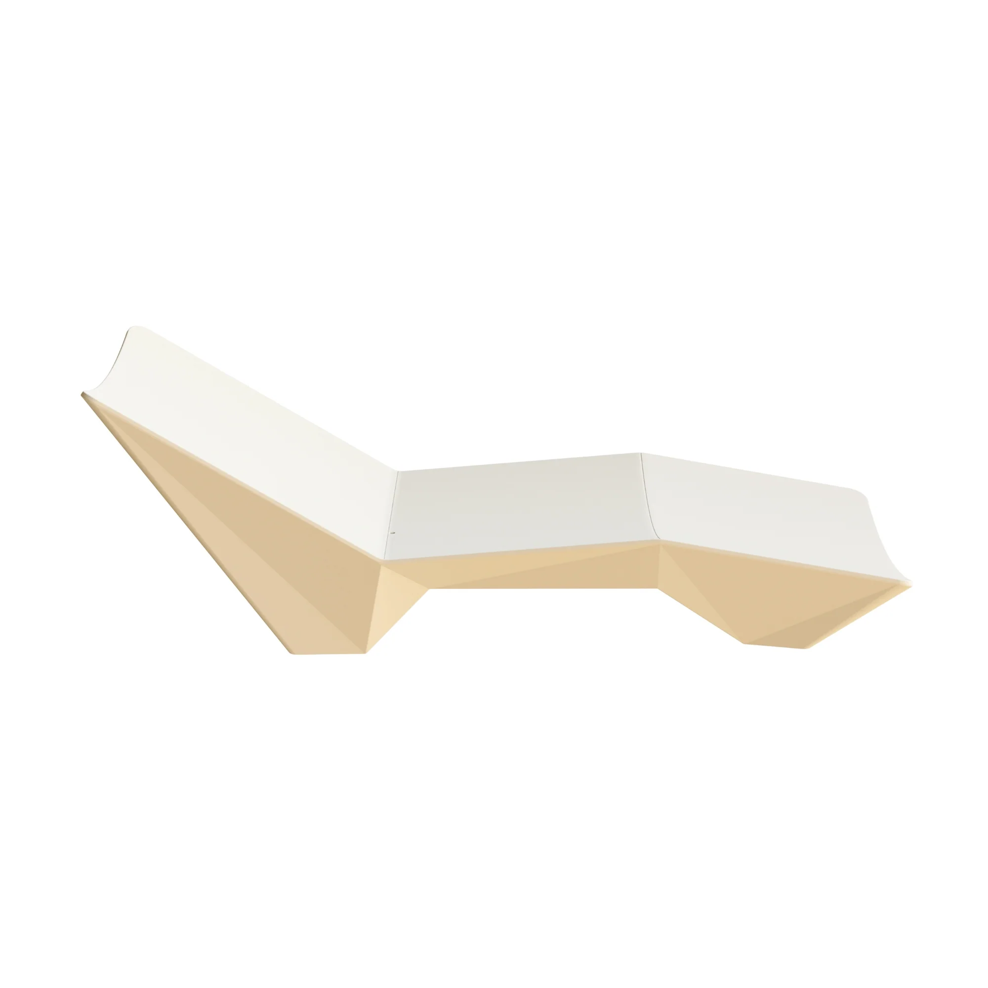 Palm Drift Premium Luxury Pool Lounger Chaise Taupe Beige - Image 4