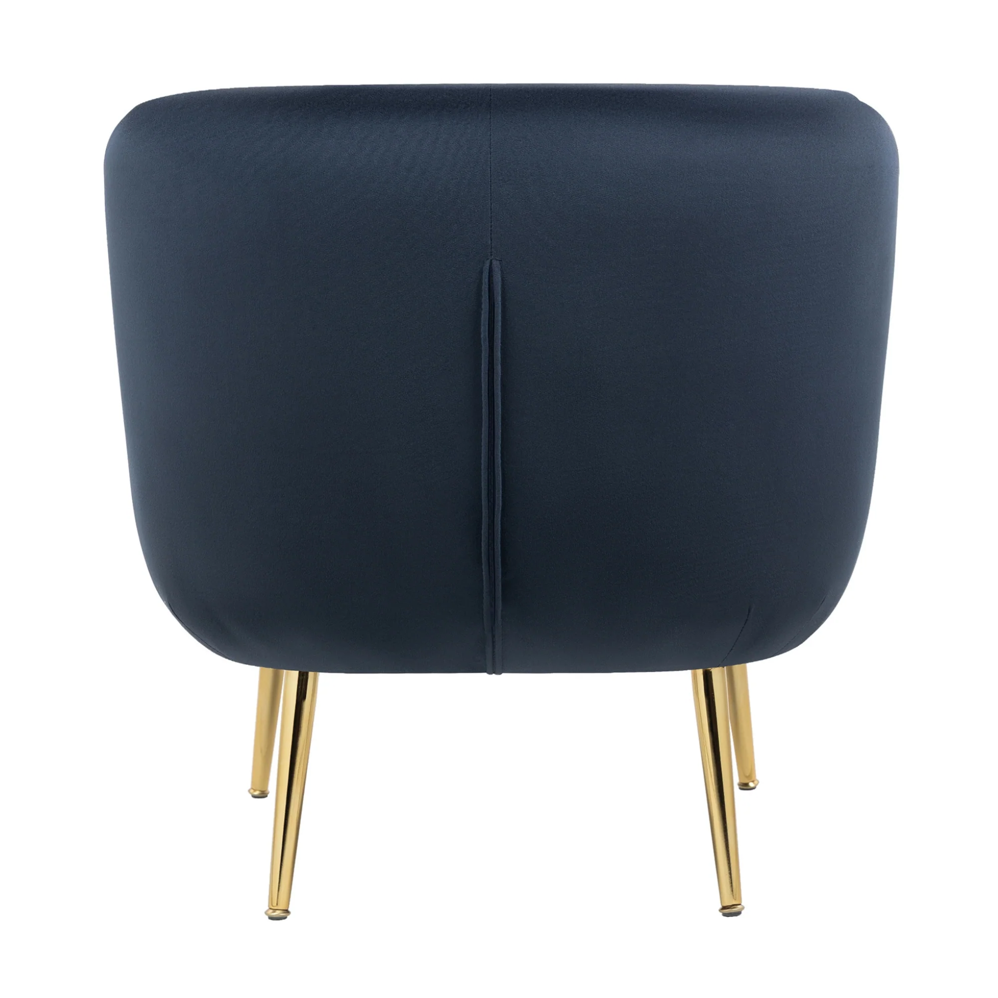 Cecil Premium Velvet Armchair Navy - Image 5