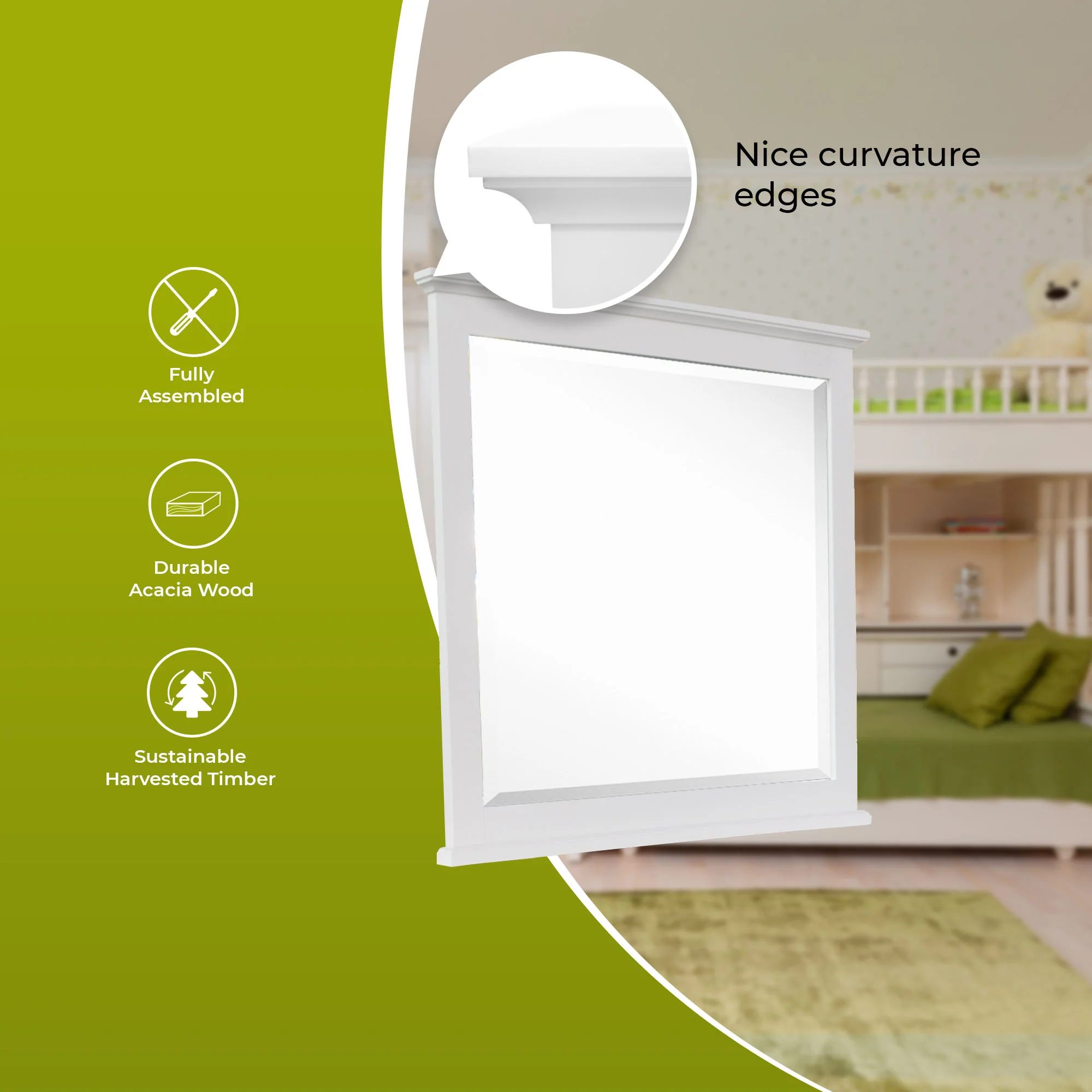 Celosia Dresser Mirror - Image 4