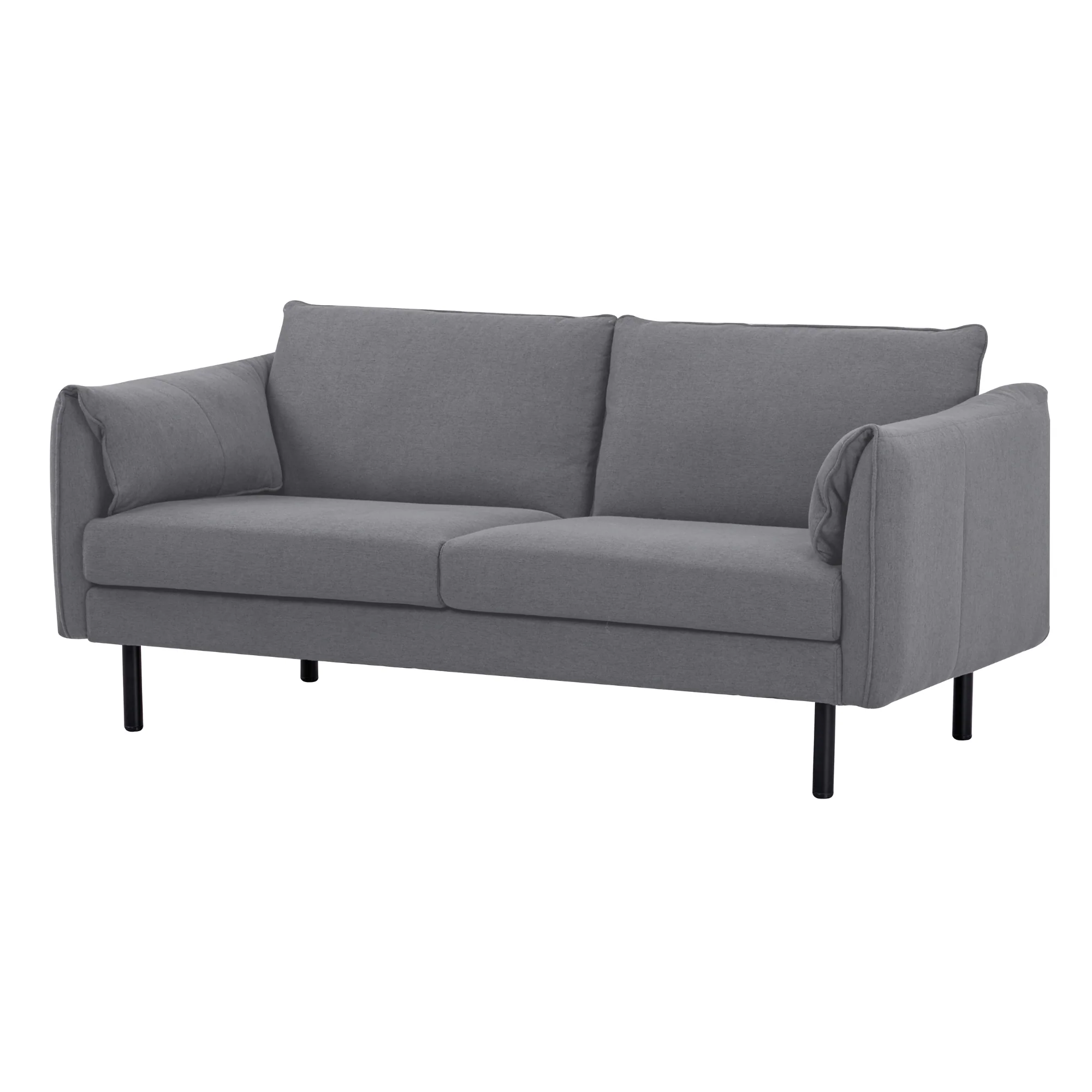 Channel 3 Seater Fabric Sofa - Image 12