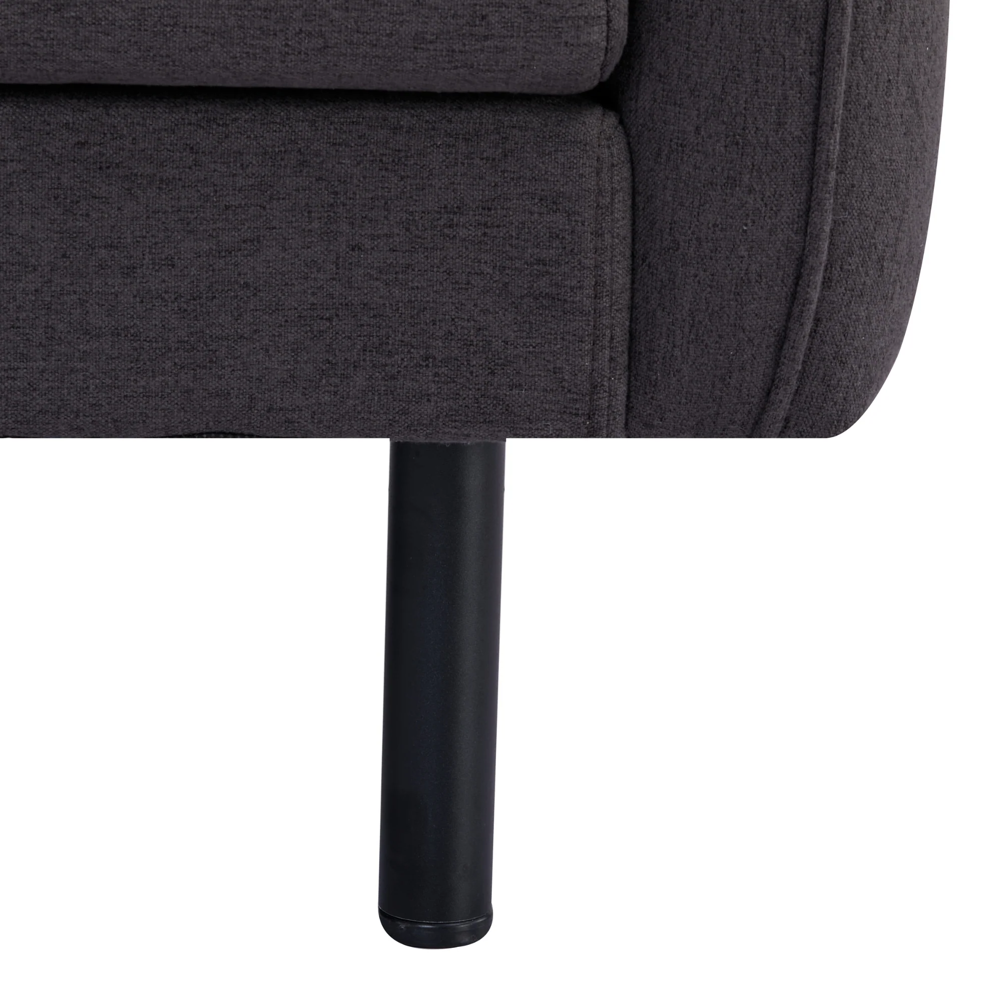 Channel 3 Seater Fabric Sofa - Image 24