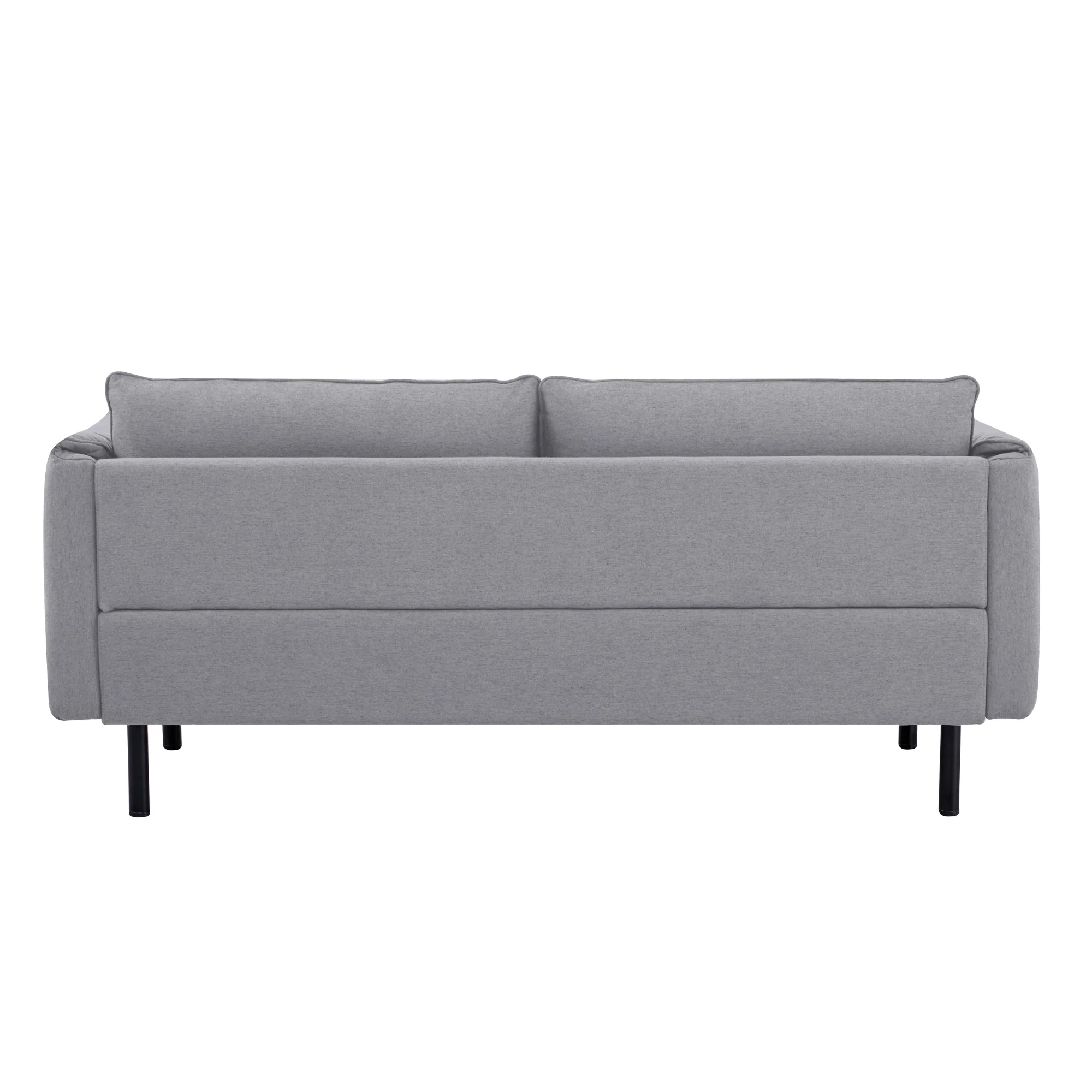 Channel 3 Seater Fabric Sofa - Image 5