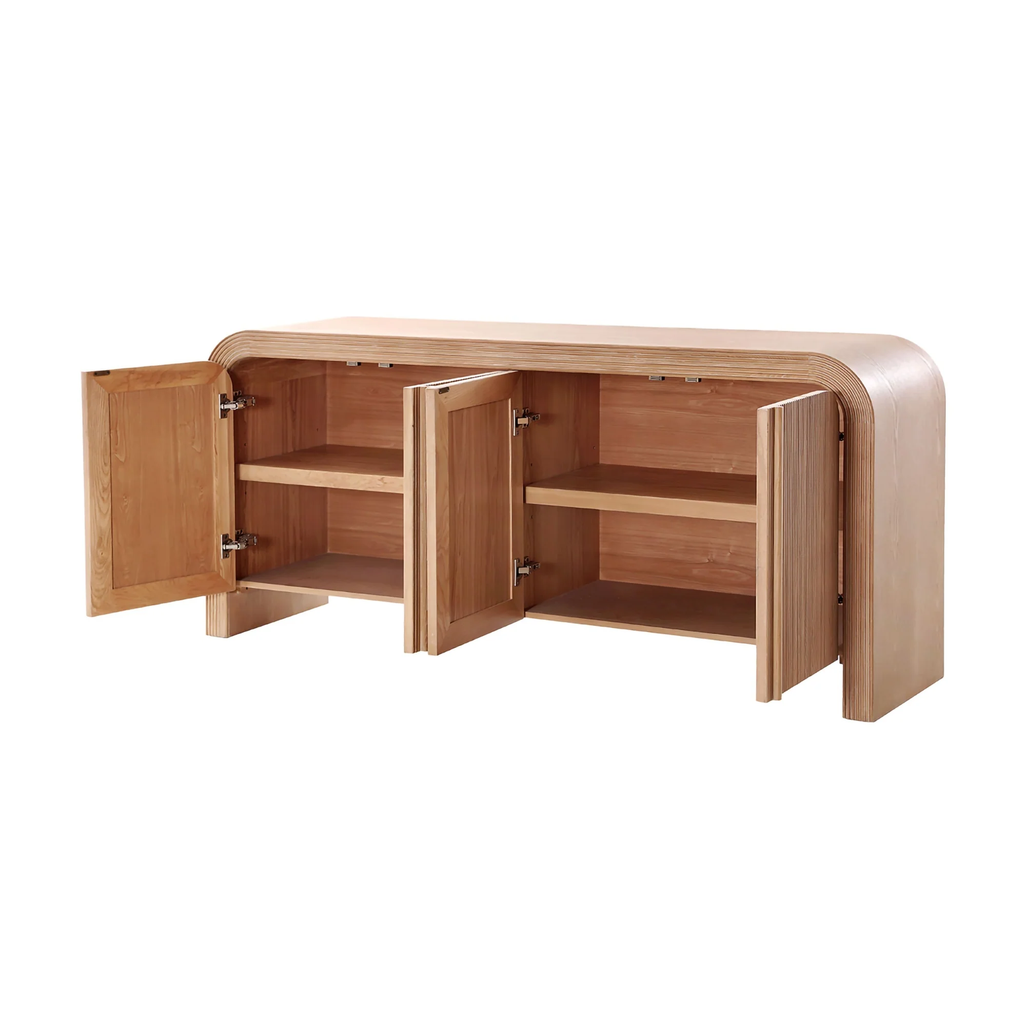 Chloe Channel Buffet Natural Oak - Image 4