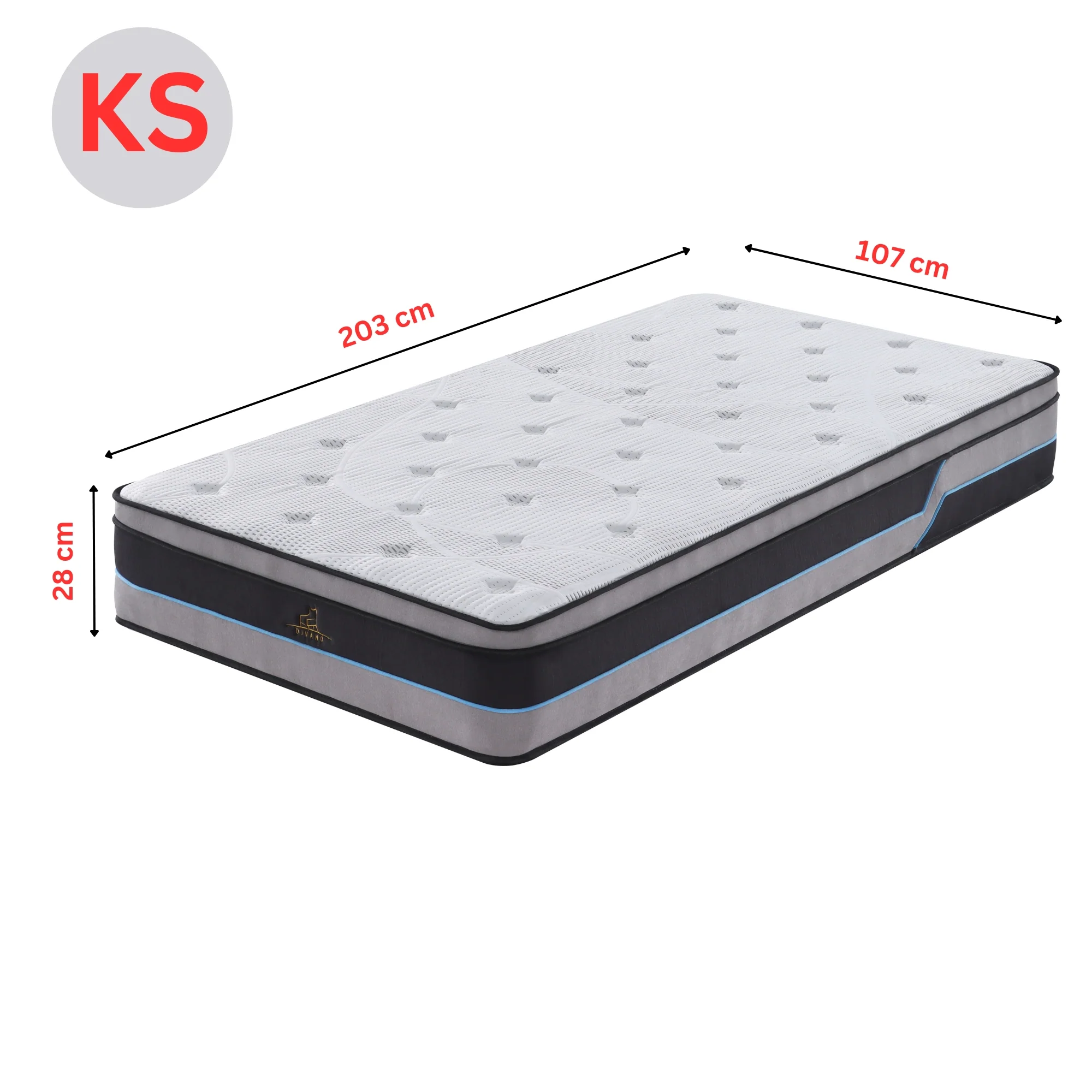 Cloud Dreams Pocket Spring Luxury Plush Top Mattress - Image 12