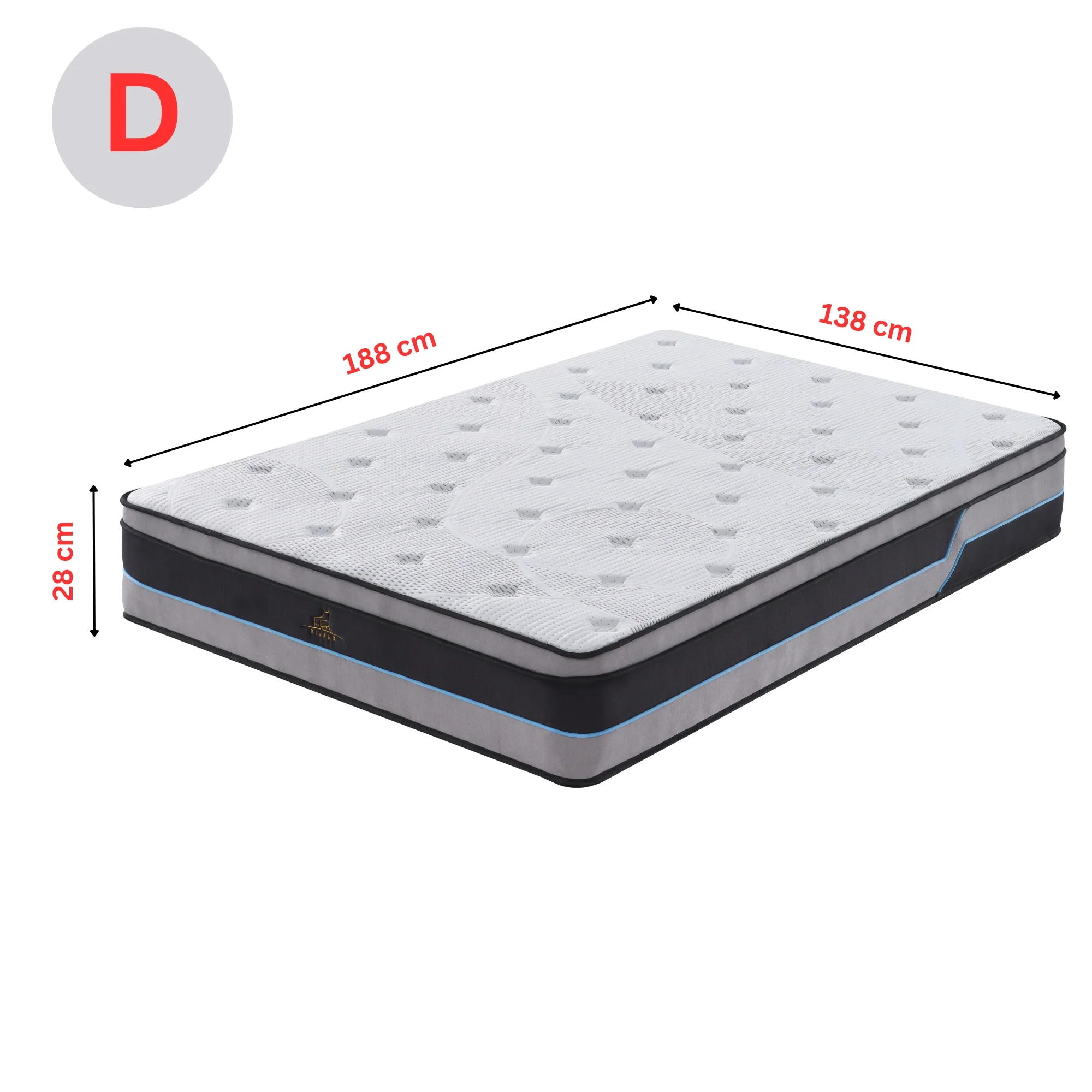 Cloud Dreams Pocket Spring Luxury Plush Top Mattress - Image 20