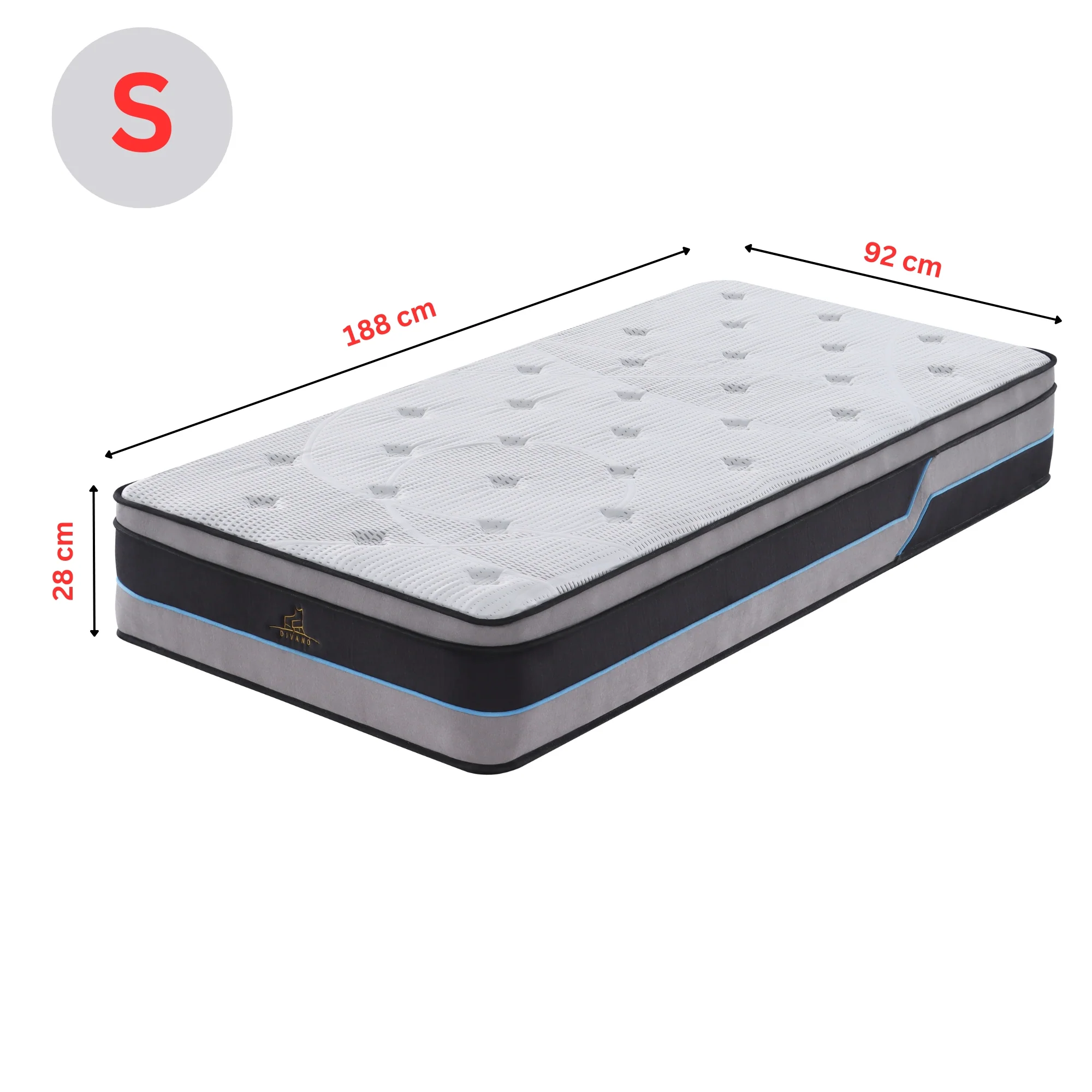 Cloud Dreams Pocket Spring Luxury Plush Top Mattress - Image 4