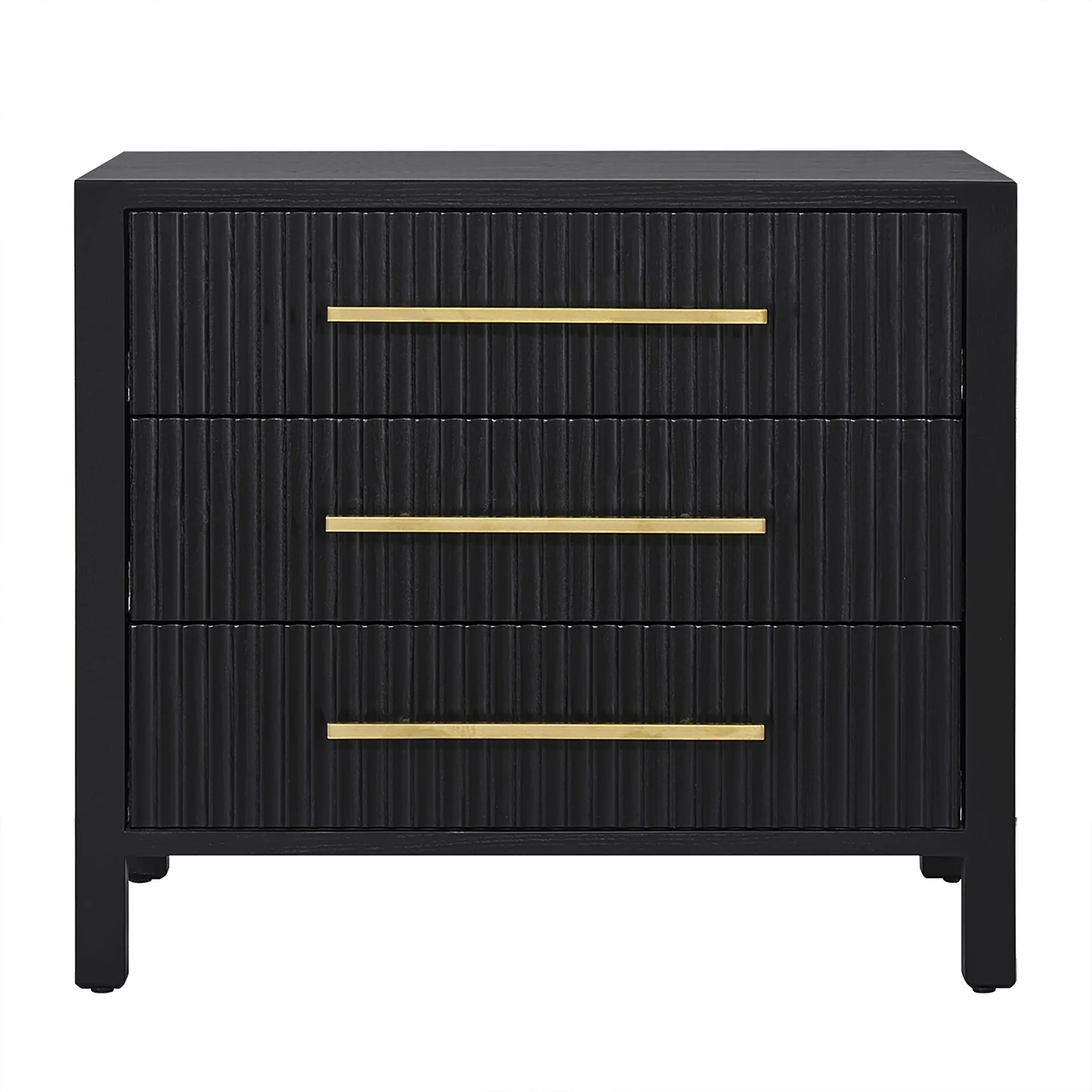 Decoris Bedside Table Large Black - Image 2