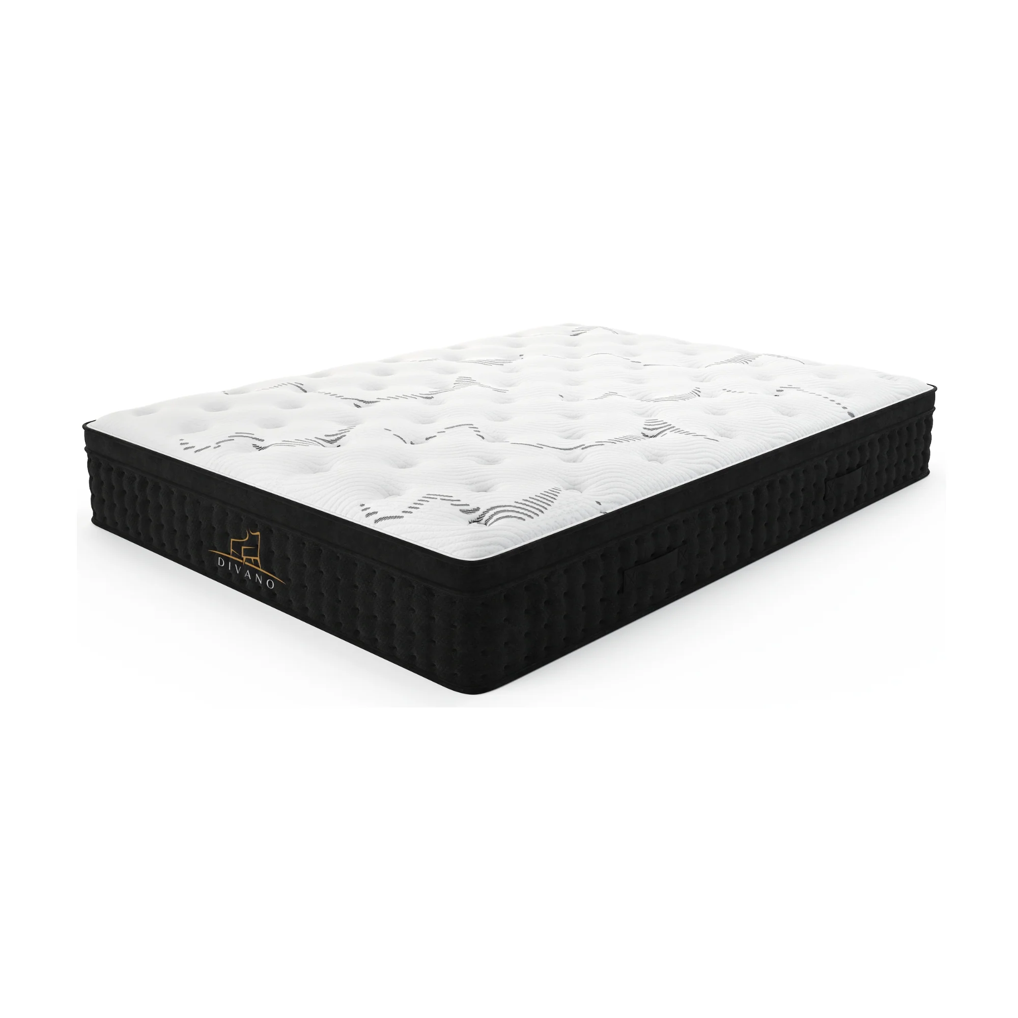 Divano Bedding 32cm Mattress Euro Top Pocket Spring - Image 26