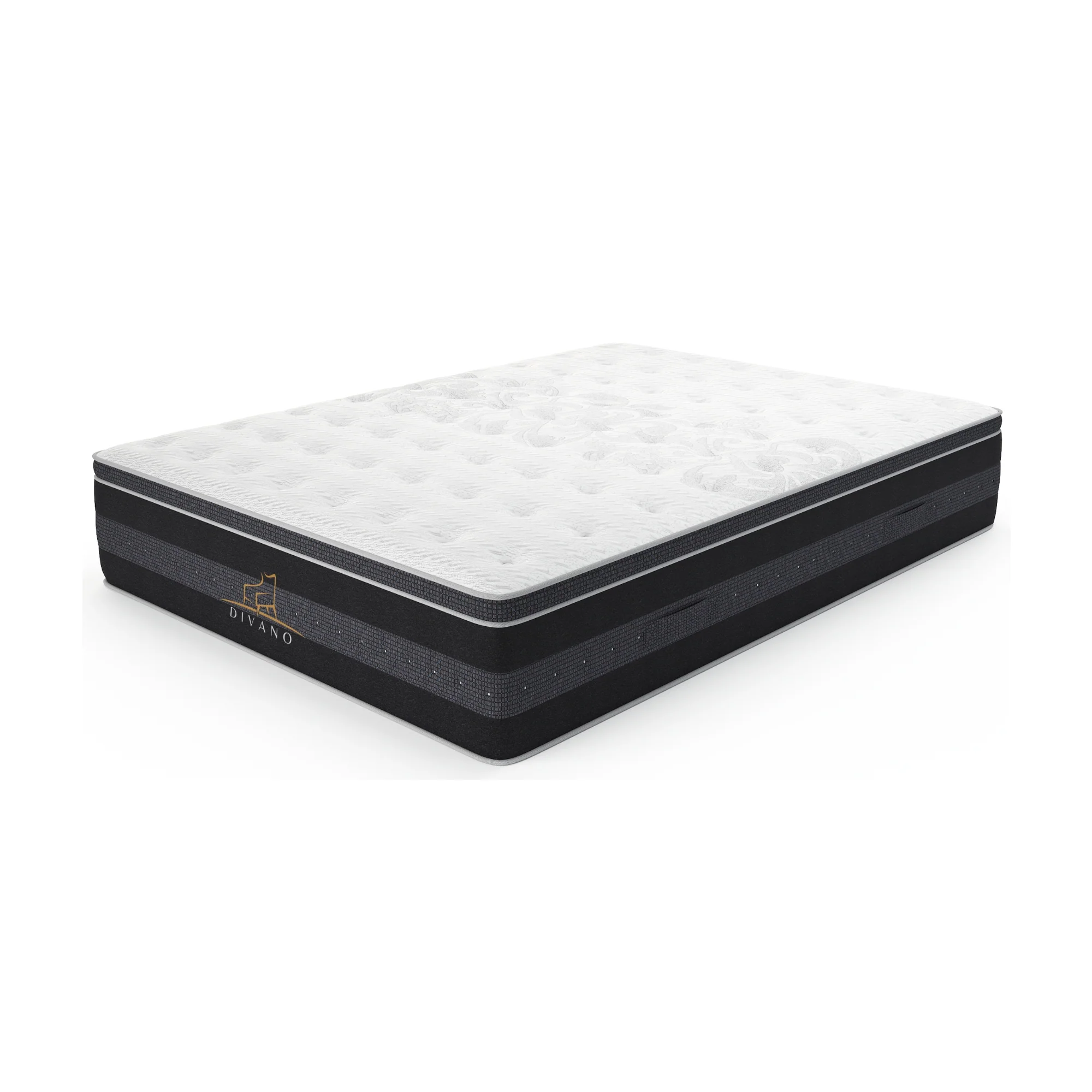 Divano Bedding 34cm Mattress Euro Top Pocket Spring - Image 18