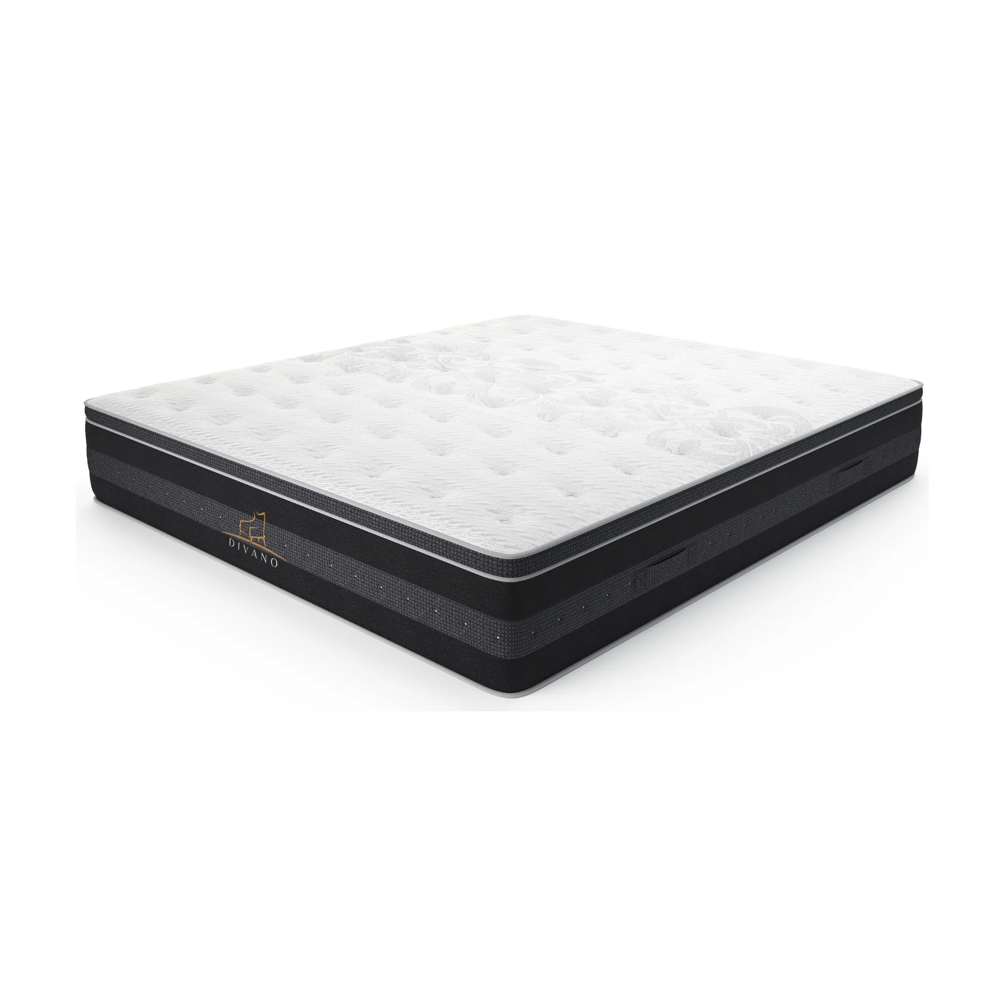Divano Bedding 34cm Mattress Euro Top Pocket Spring - Image 34